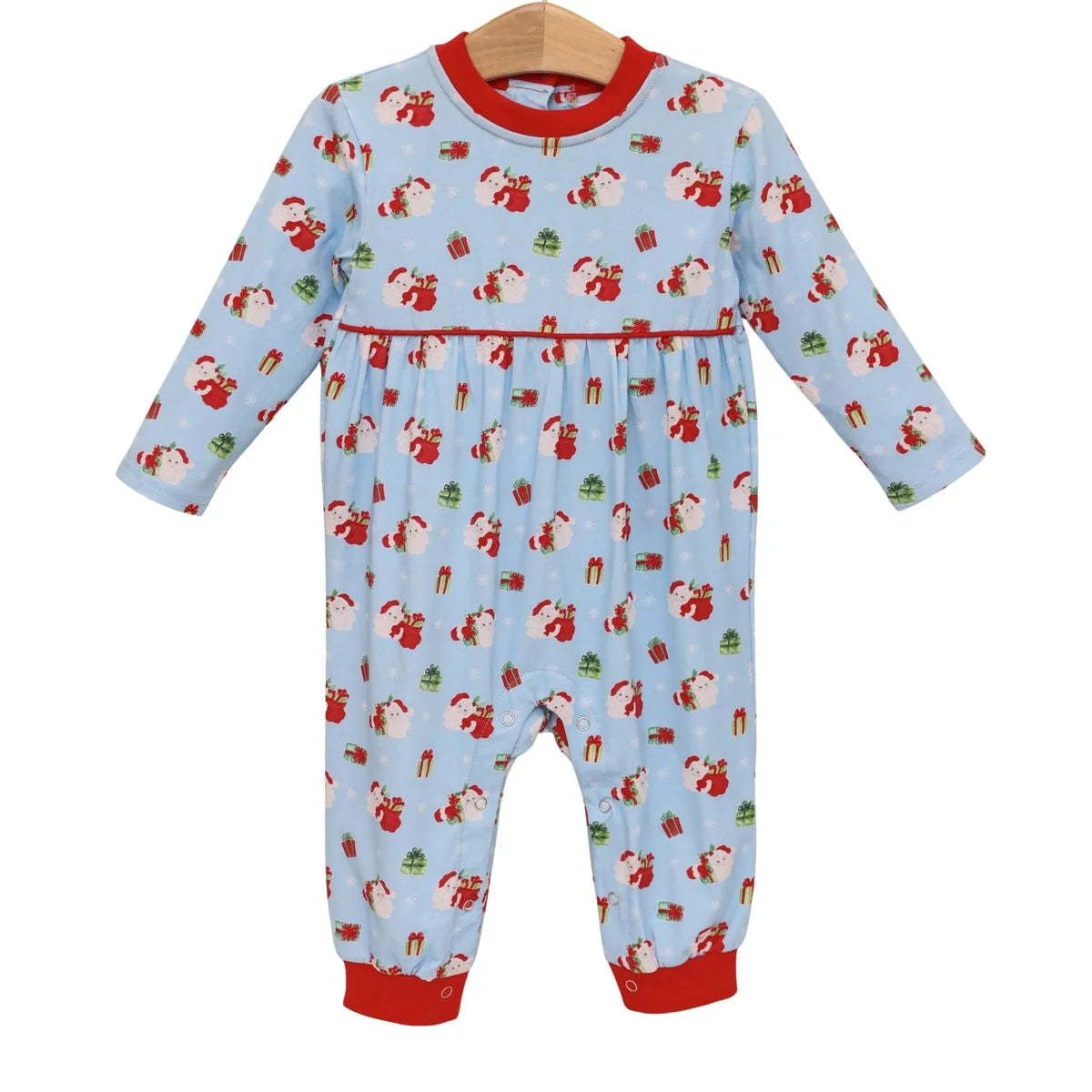 Santa's Workshop Boy Romper
