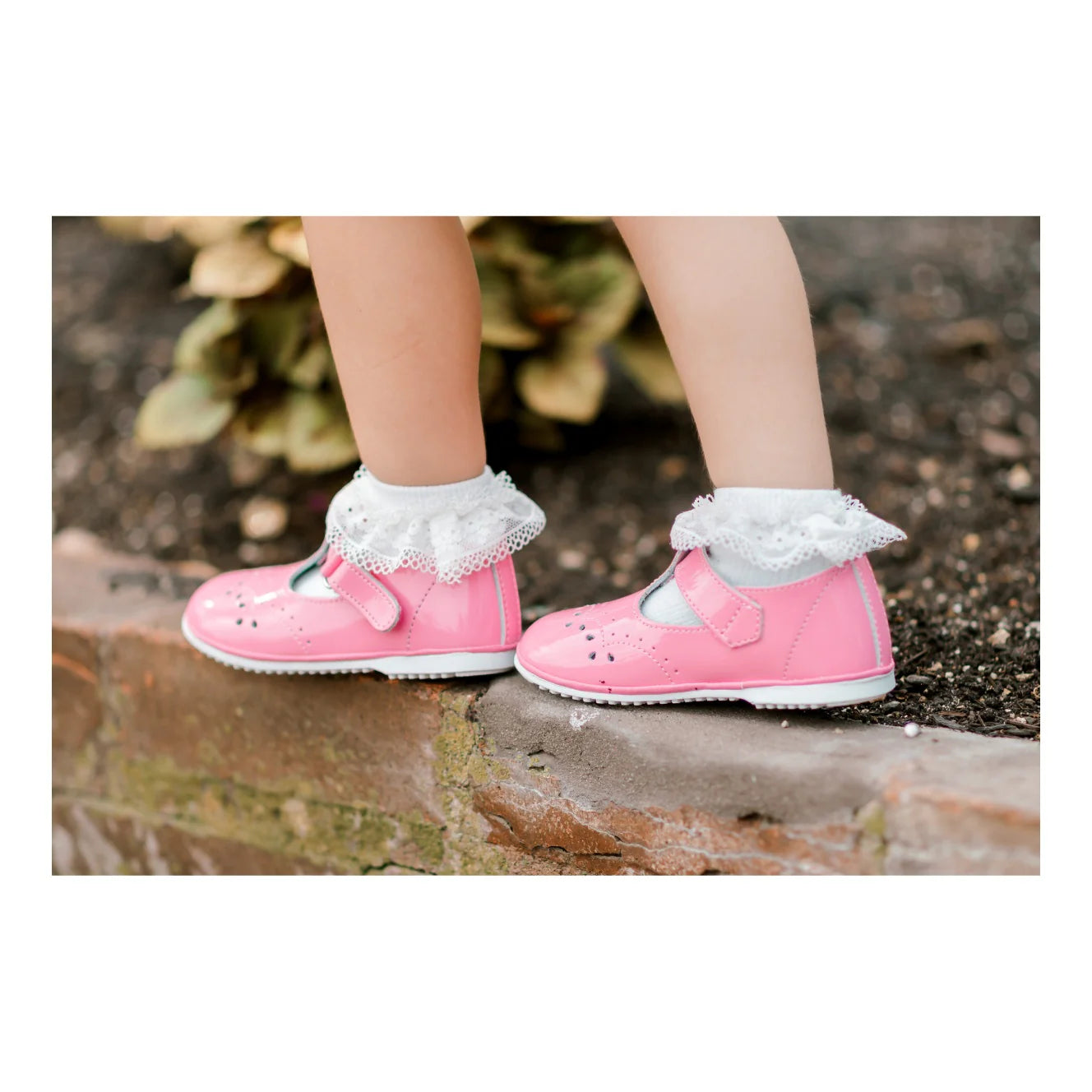 Ruthie Stiched Mary Jane-Malibu Pink