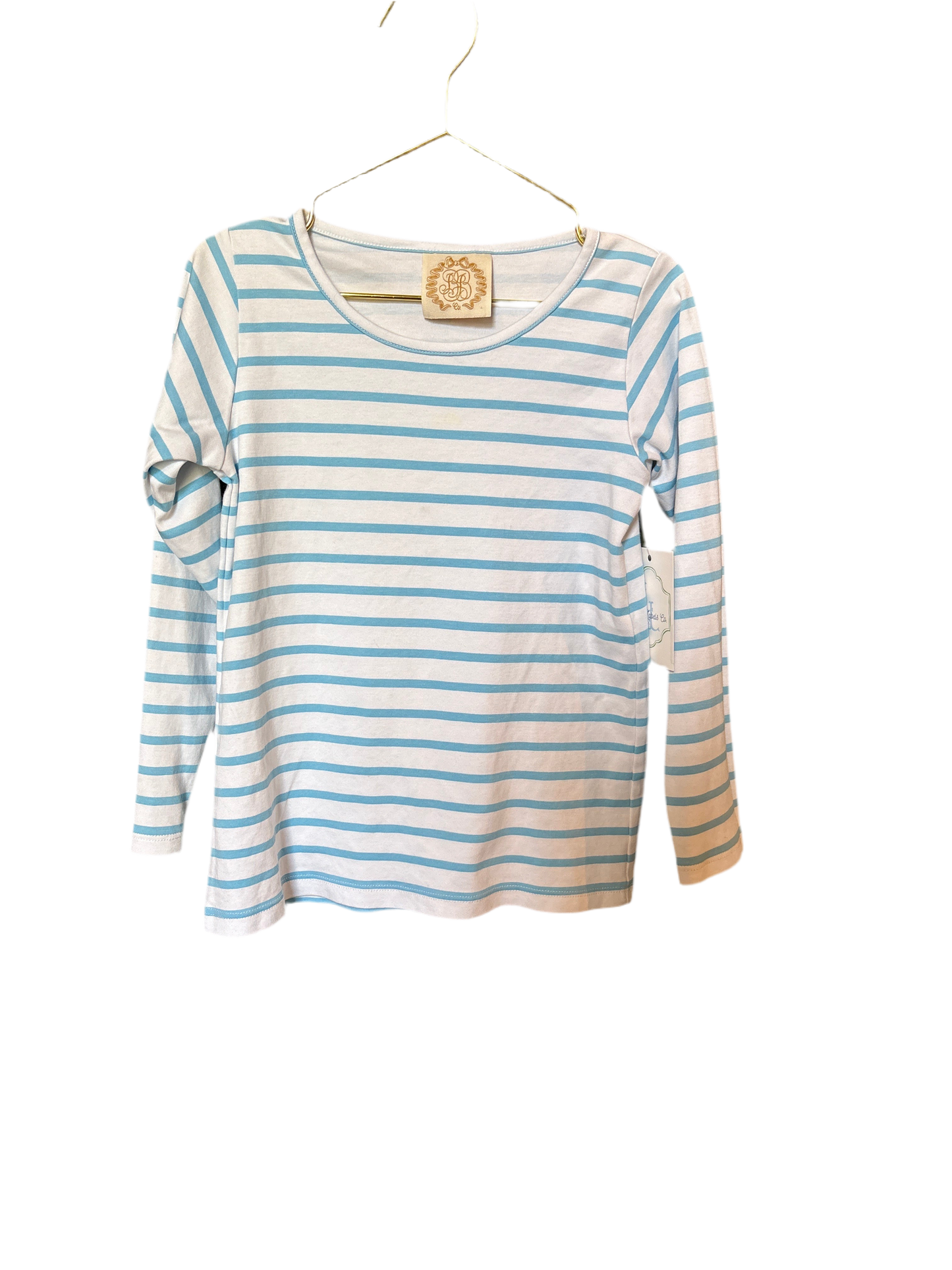 TBBC Striped Teal LS Shirt 7