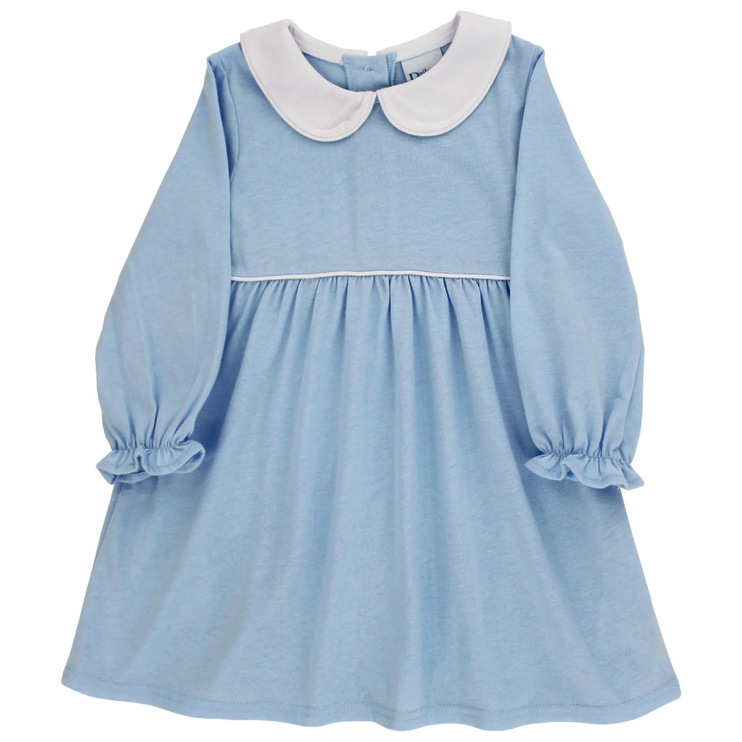 Rosie Dress - Soft Blue Knit