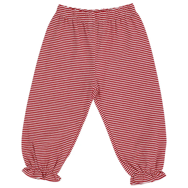 Red Stripe Knit Bloomer