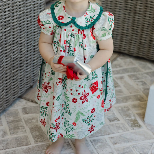 Heirloom Holly with Basil Float Dress