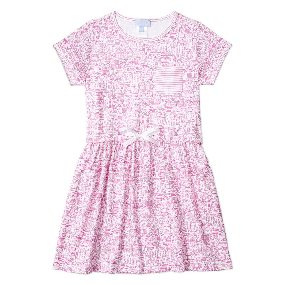 Nantucket Emery Play Dress: Pink Peony / 5
