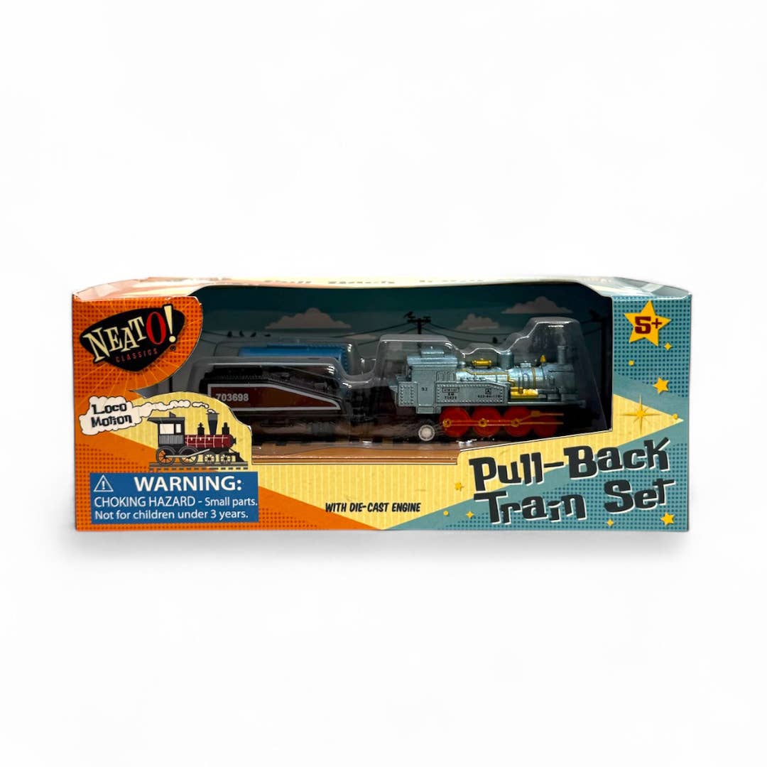 Retro Classic Pull Back Train Set