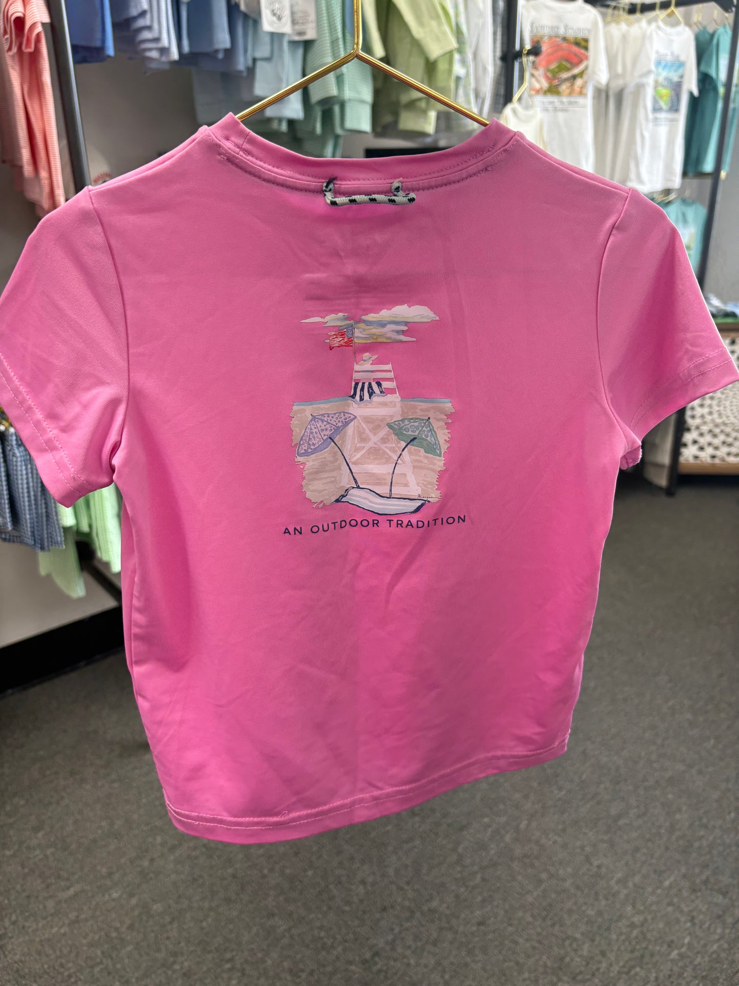 Prodoh Performance Beach Print Shirt 2T