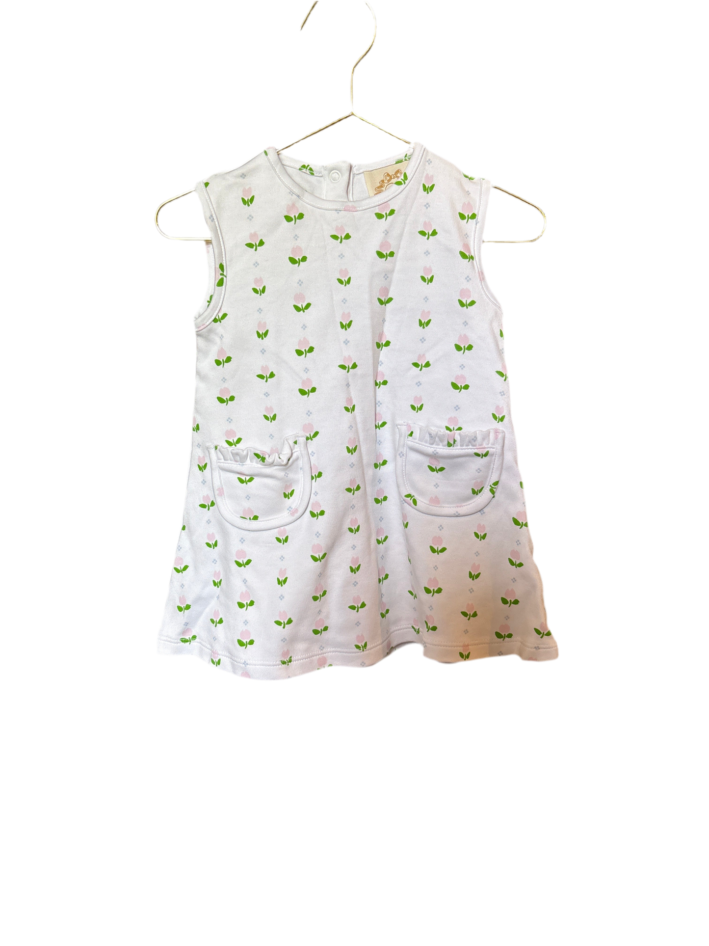 TBBC Floral Play Dress 12-18m