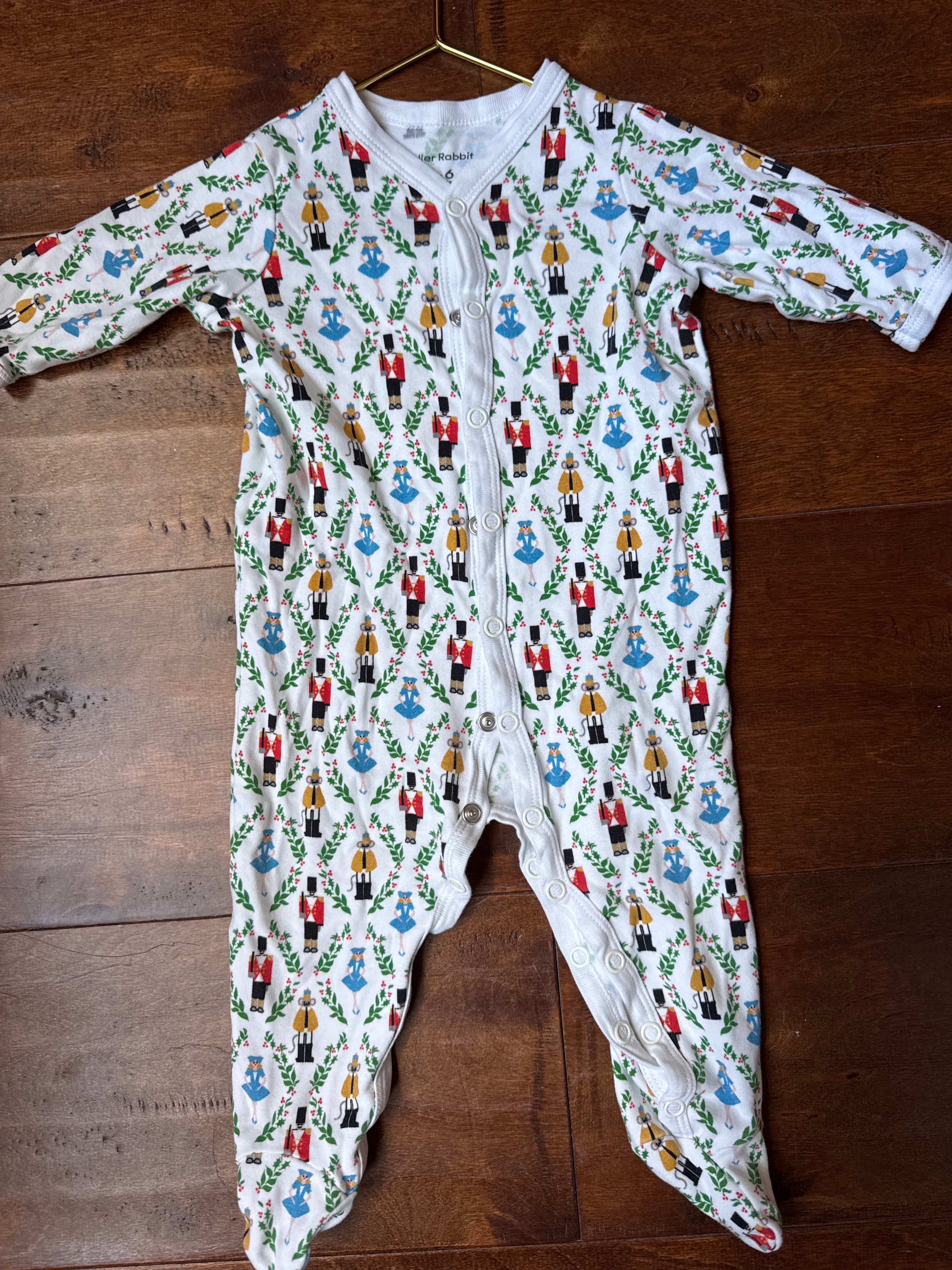 Nutcracker Footie 3-6m