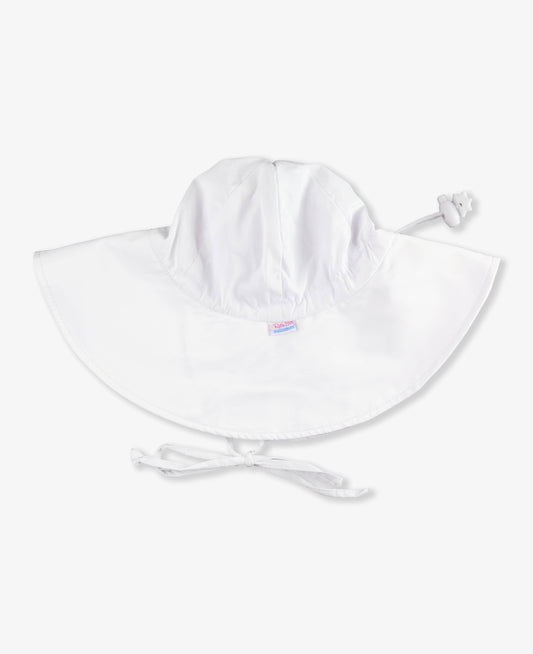 Kids White Sun Protective Hat