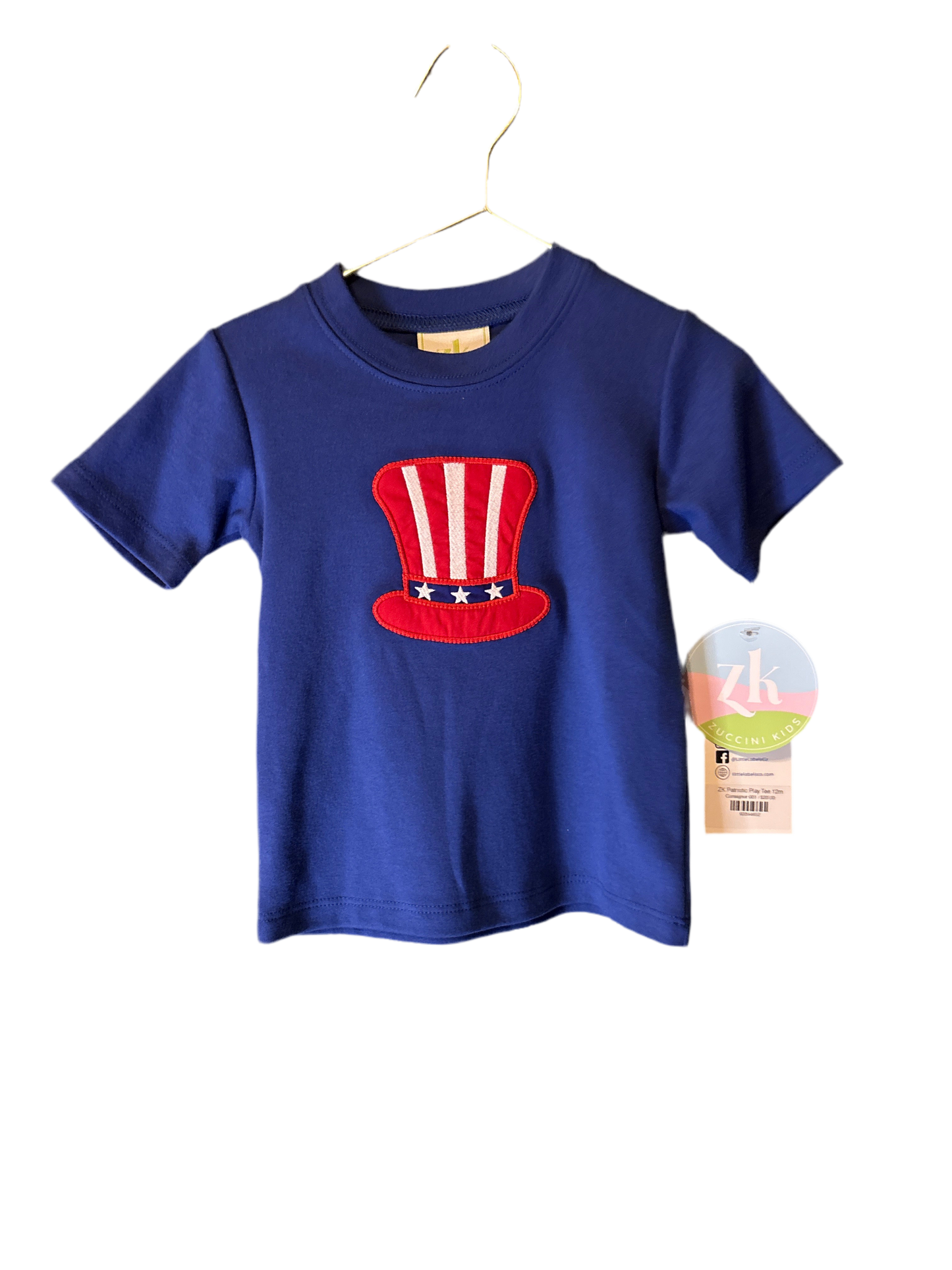 ZK Patriotic Play Tee 12m