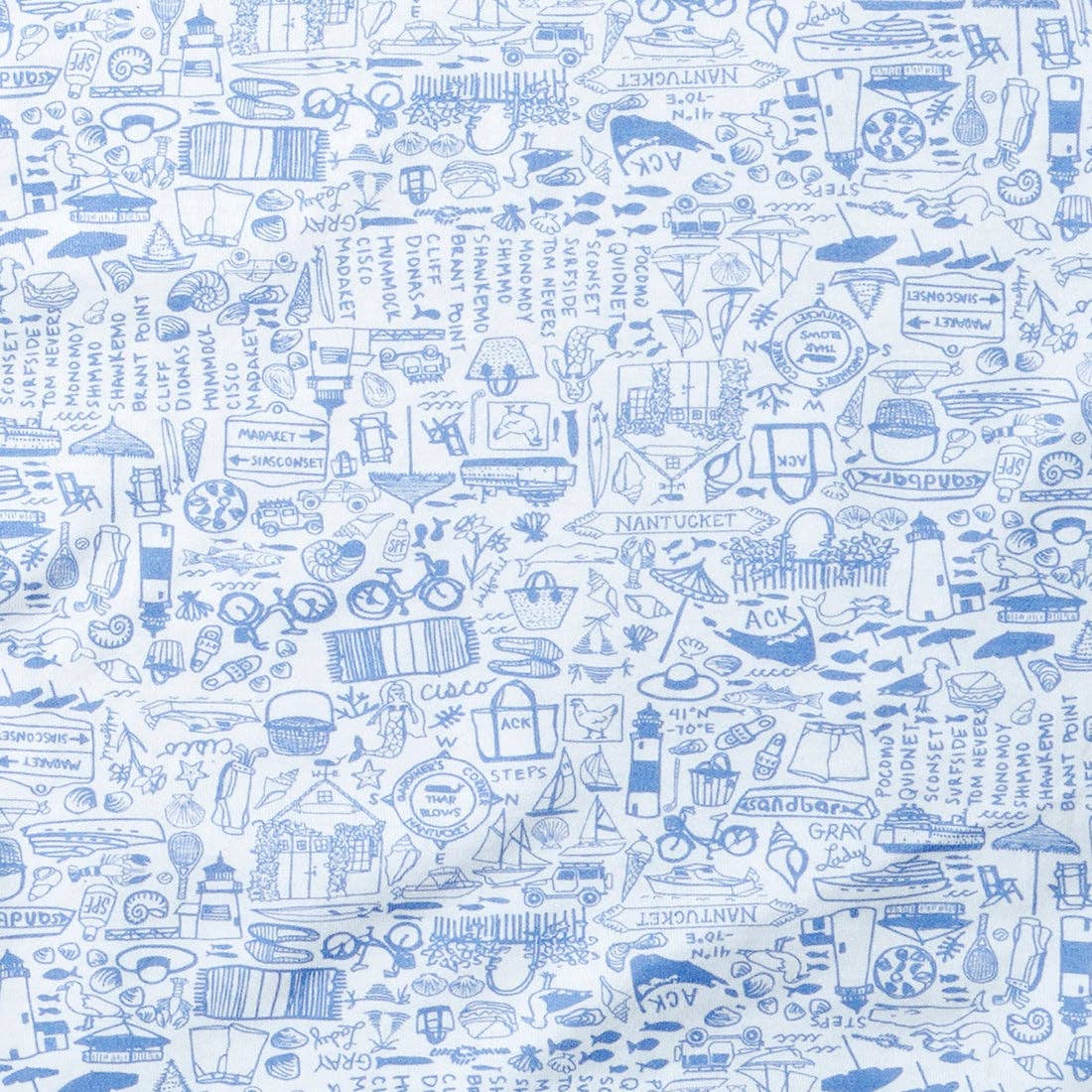 Nantucket Boy's Polo Shirt: Nantucket Sky Blue / 4