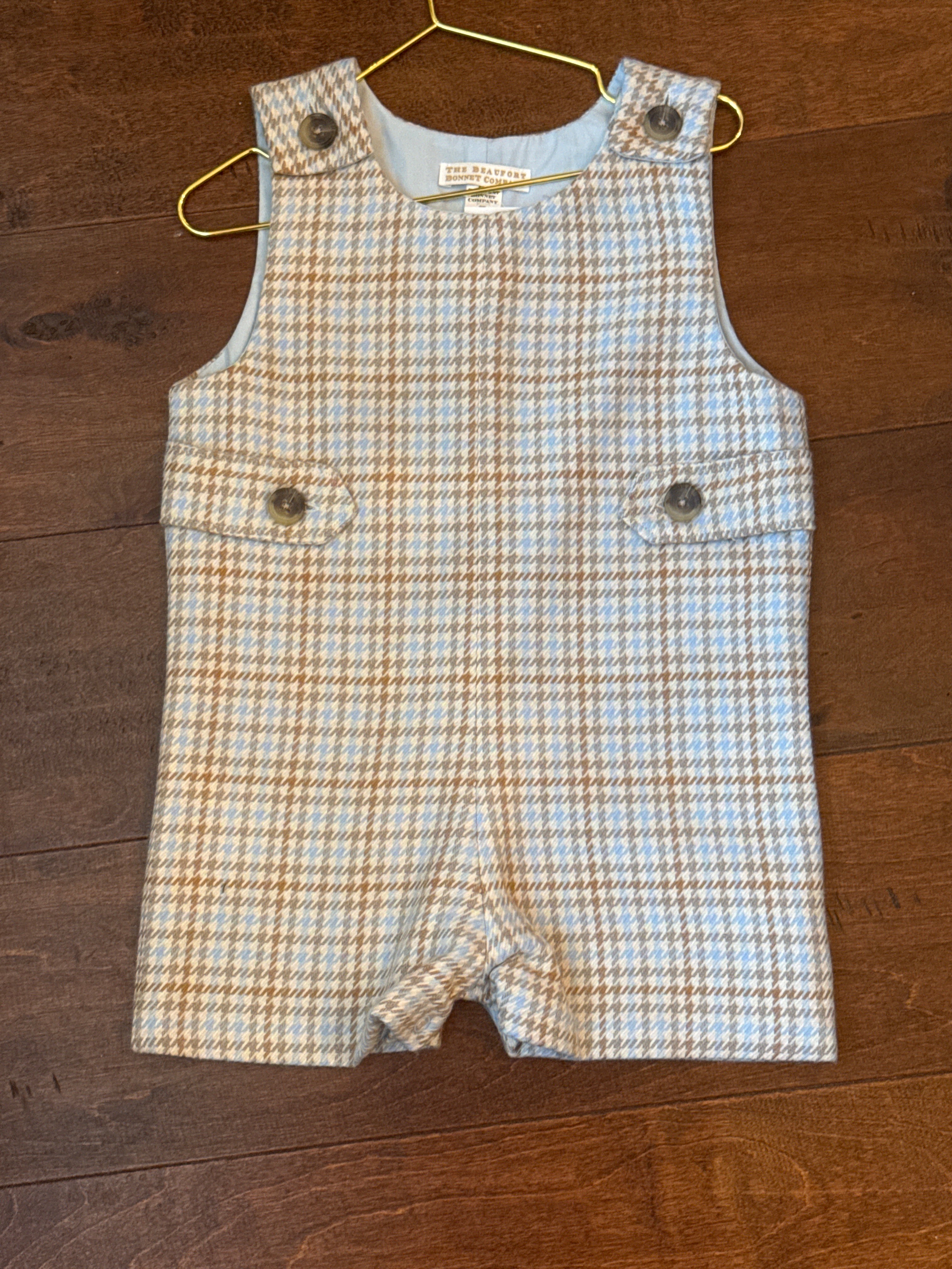 TBBC Blue and Tan Yarn JonJon 2T