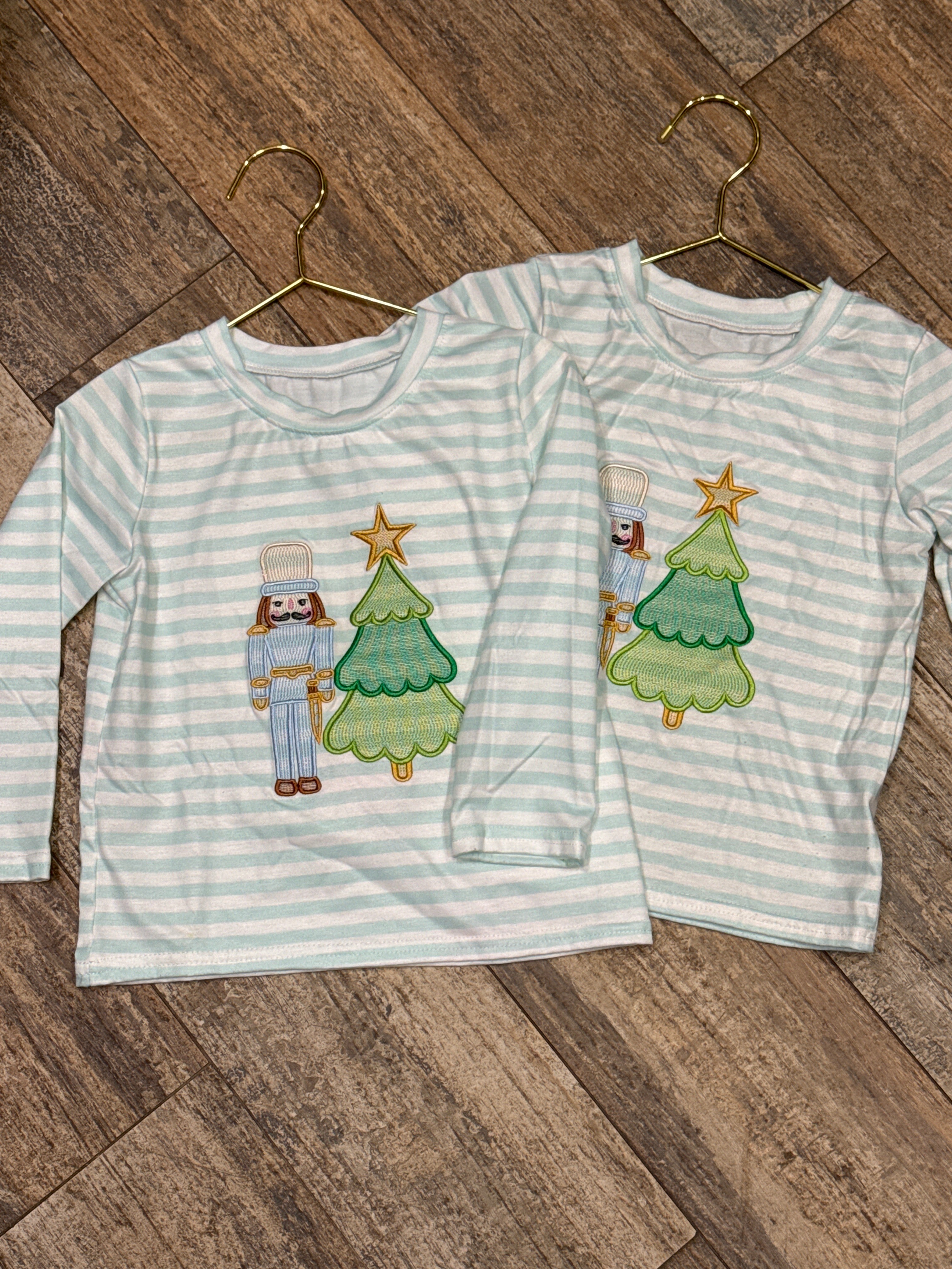 Nutcracker/Tree Long Sleeve Tee 2T