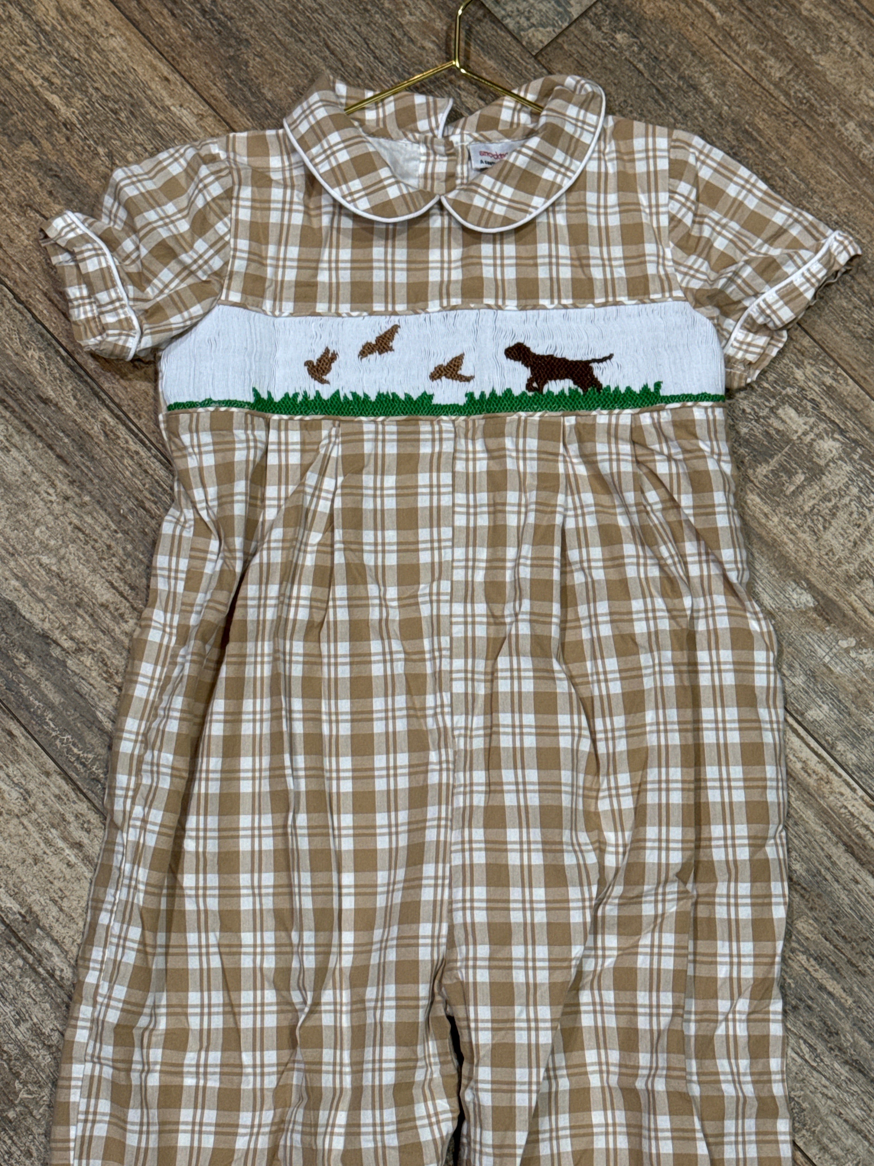 Smocking Dog Boutique Hunting Dog Longall 3T