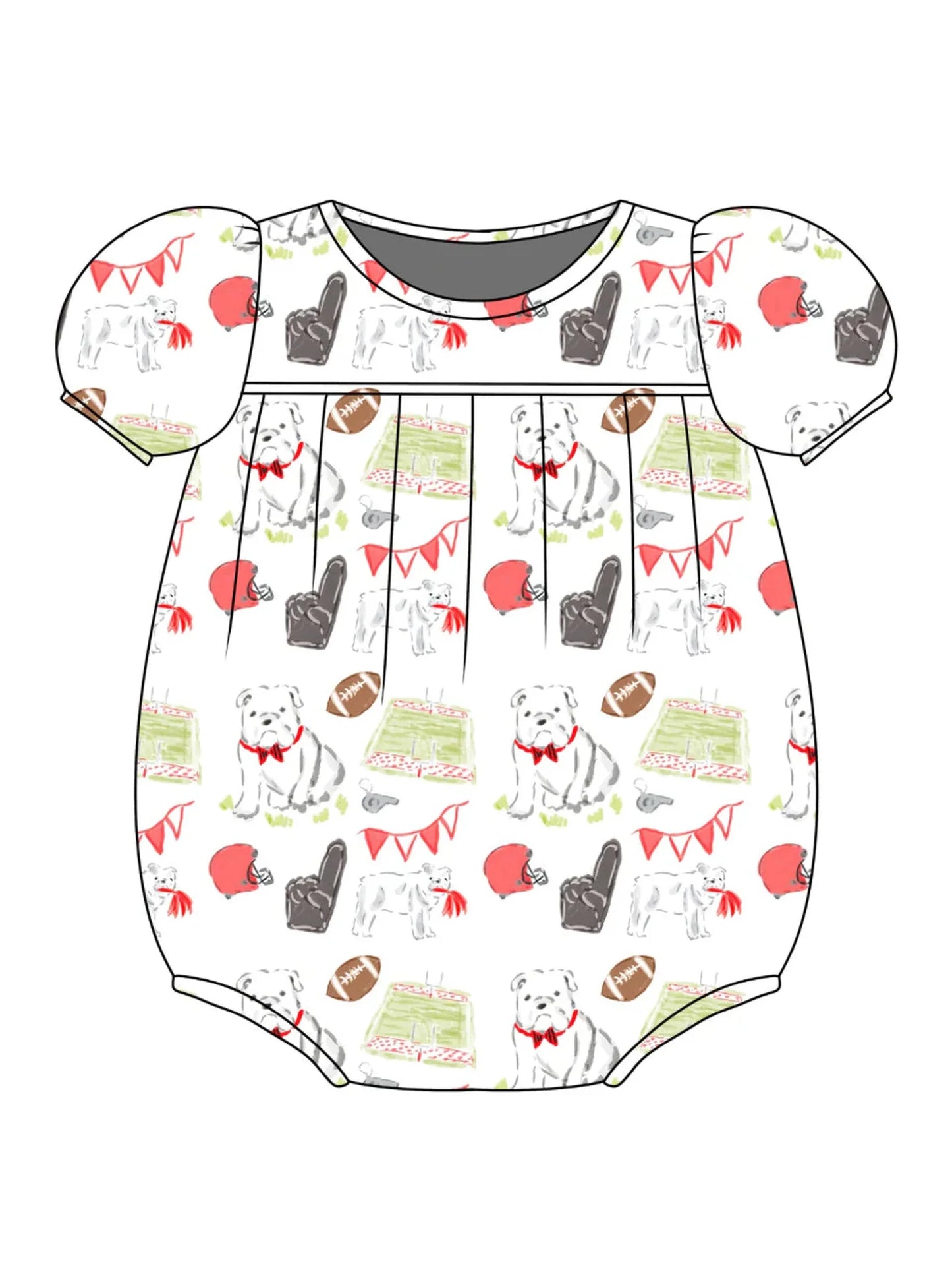PRE-ORDER Abigail Bubble - Game Day Dawgs
