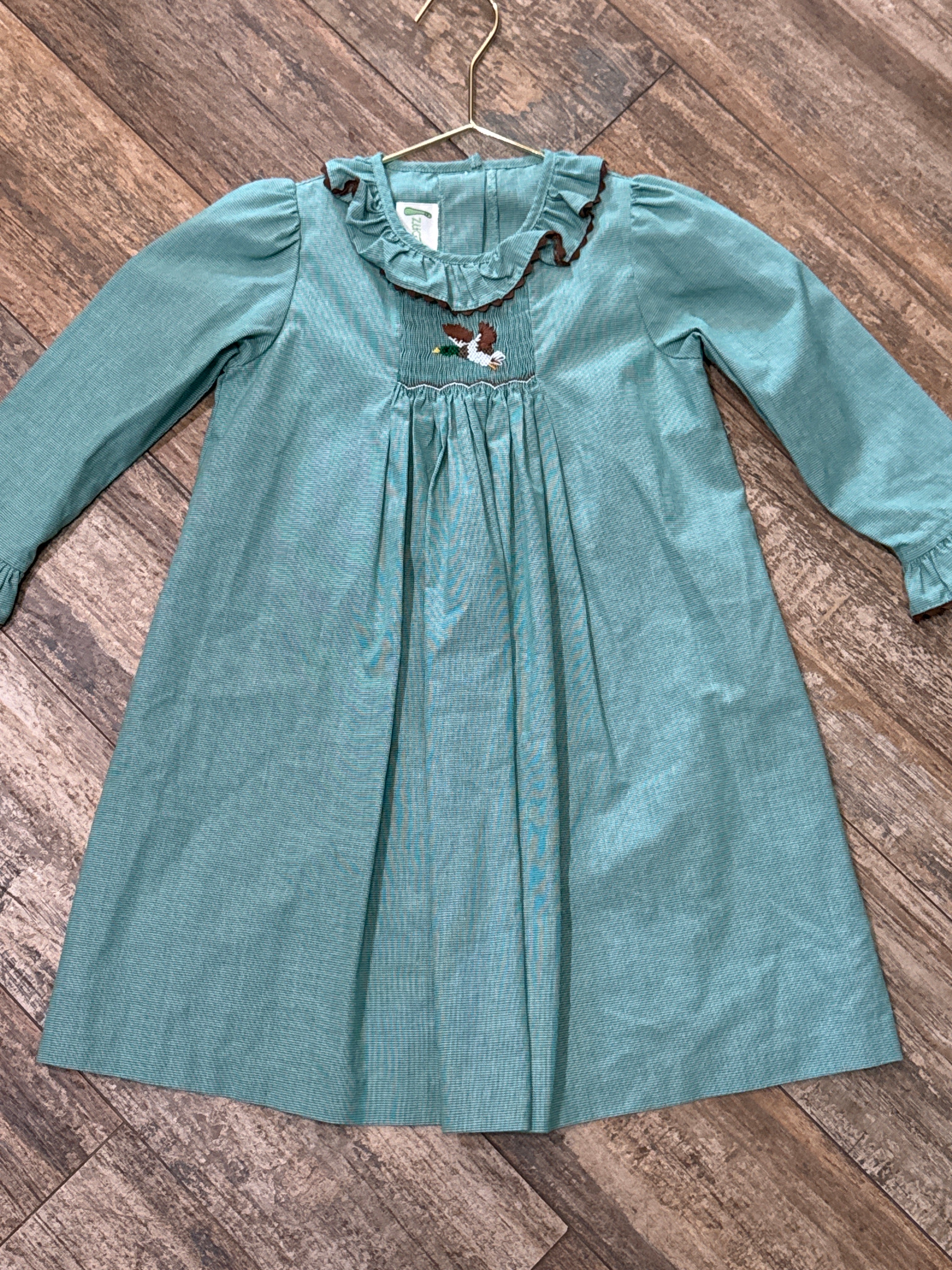 Zuccini Kids Mallard Smocked Dress 3T