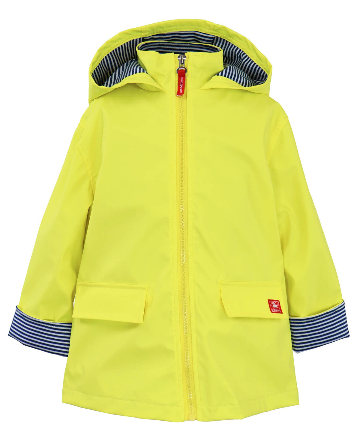 Cyber Yellow Widgeon Unisex Raincoat