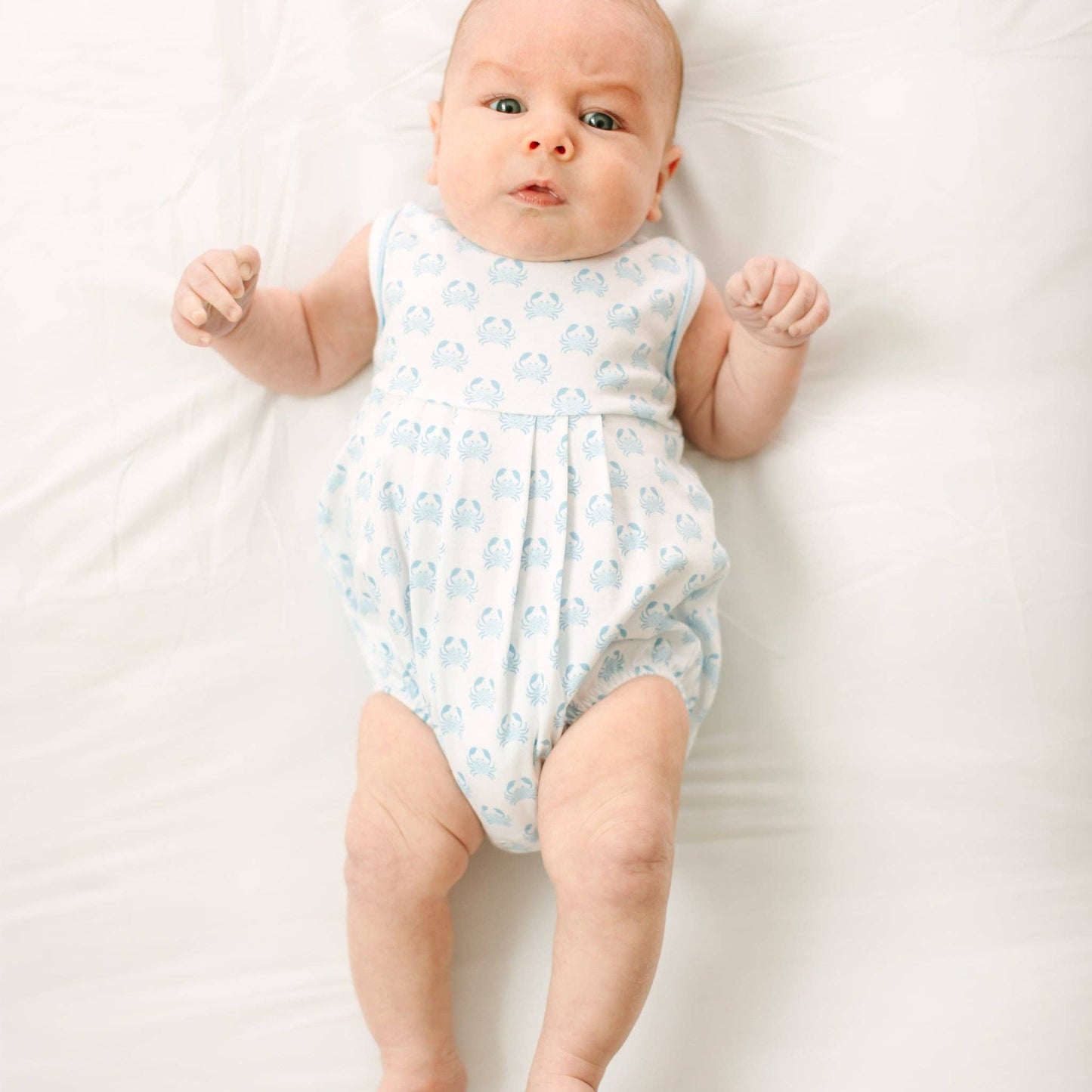 Little Crawlers Print Bubble - Light Blue