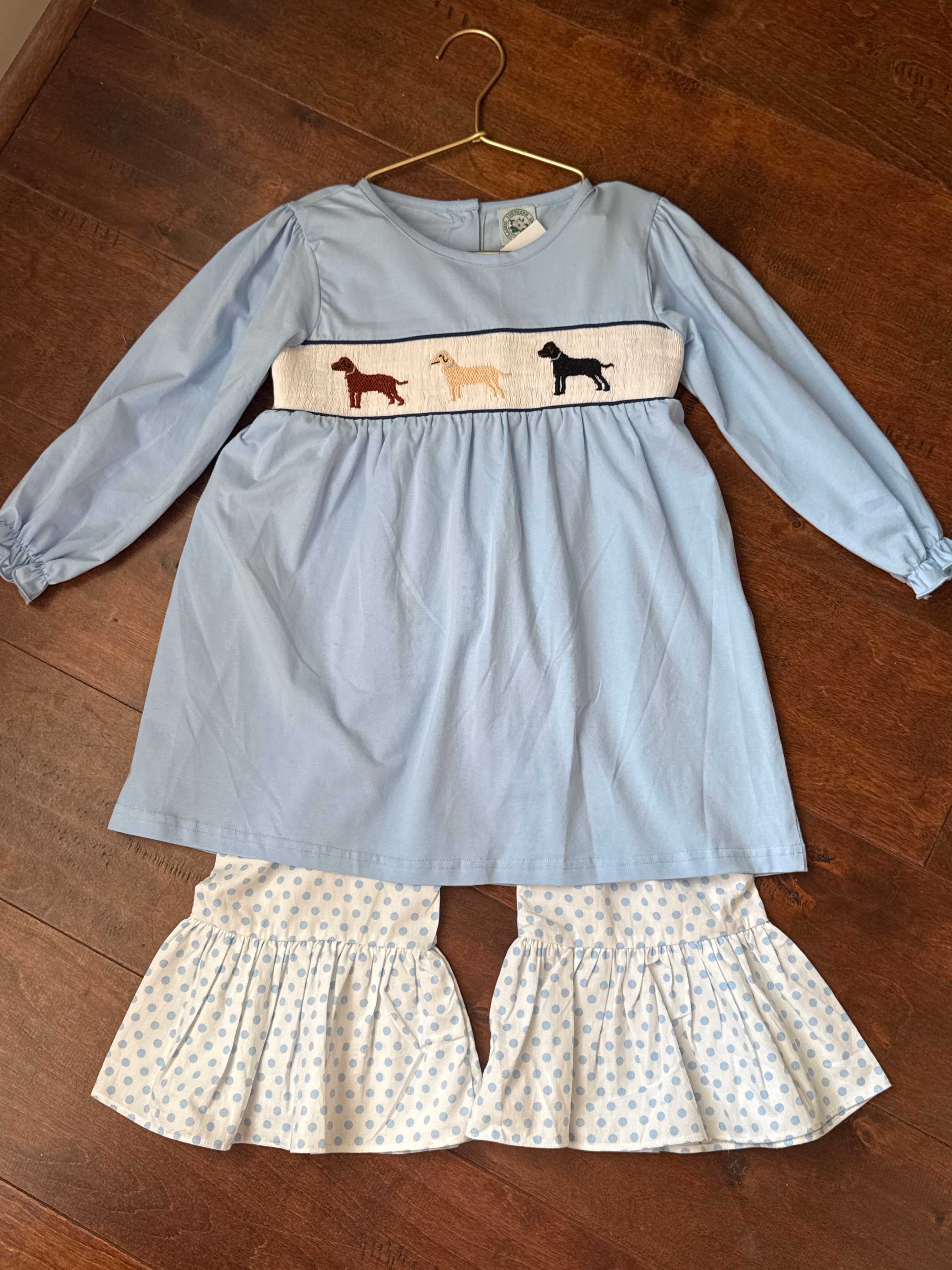 Classic Southern Smocks Lab Smock 2piece set 5