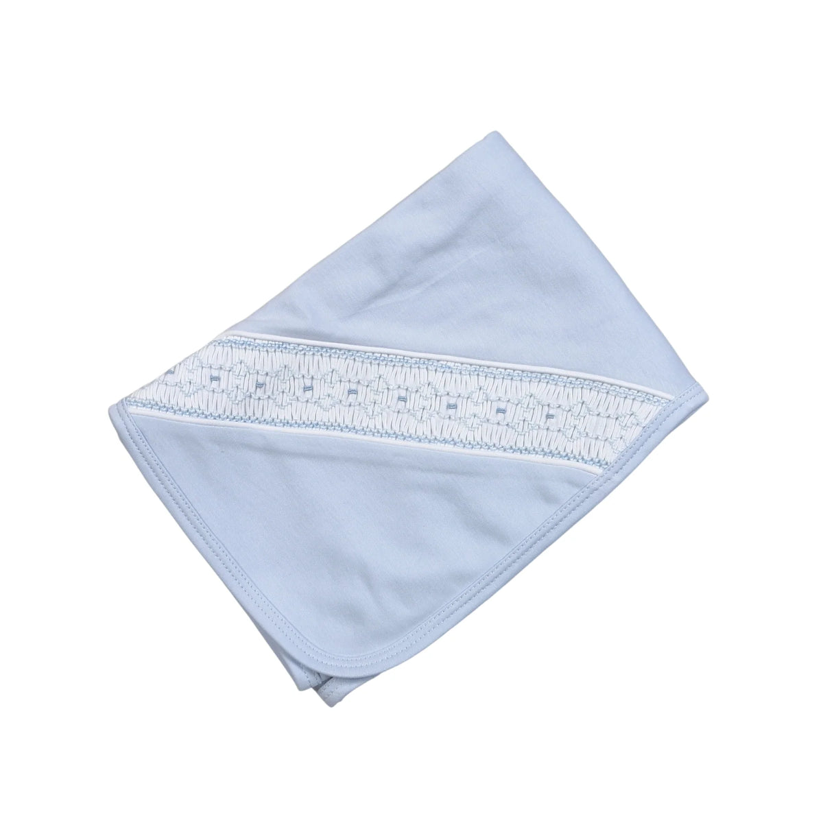 Pima Hand Smocked Blanket