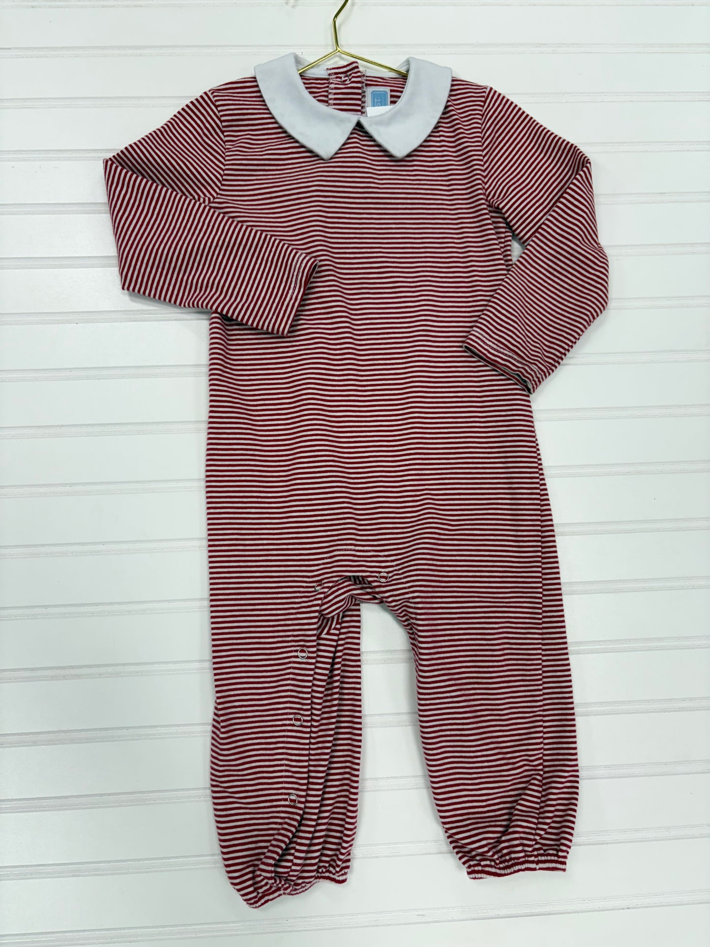 Trotter Street Longall Red Striped 2T