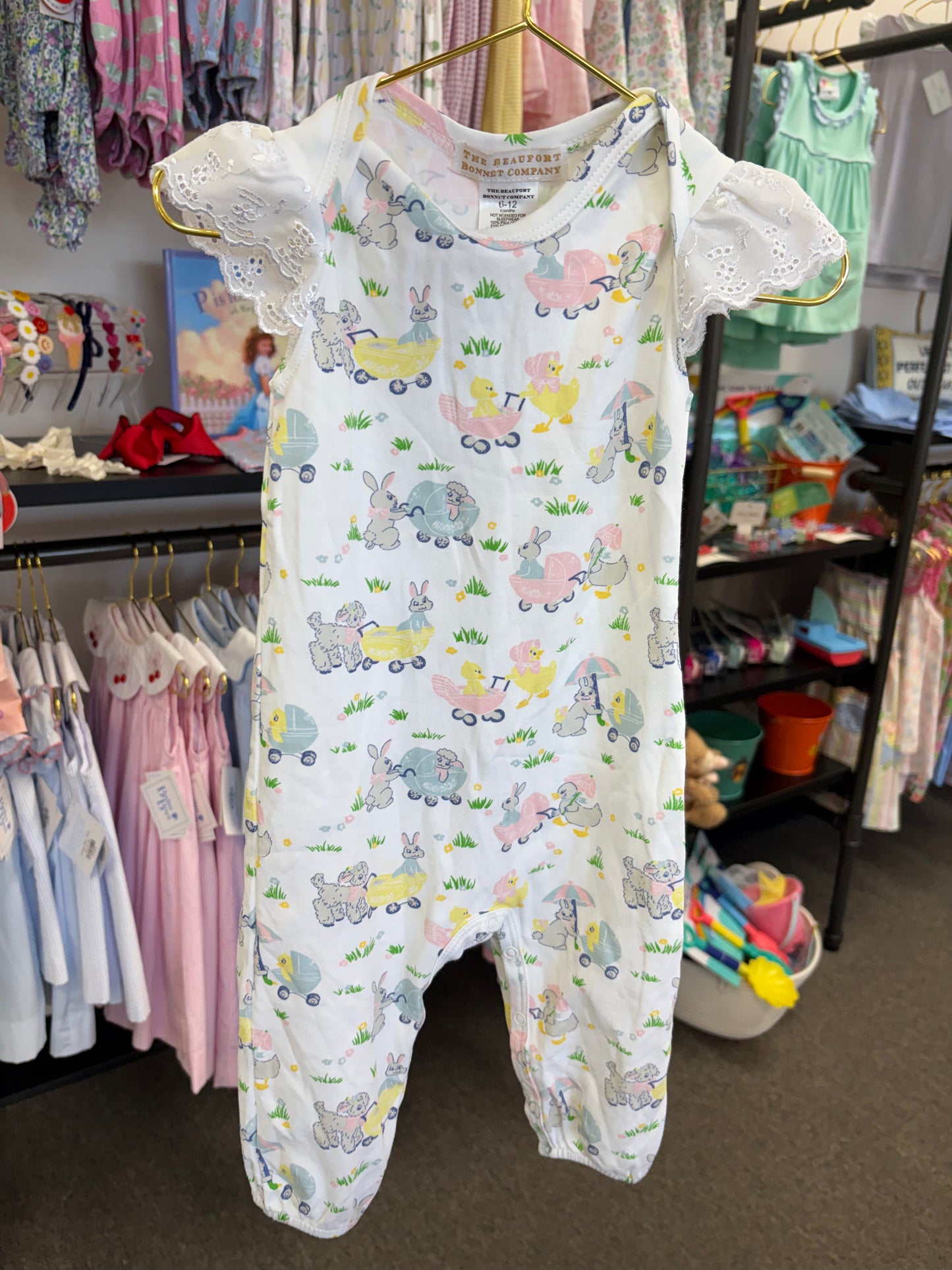 TBBC Duck and Bunny Longall 6-12M