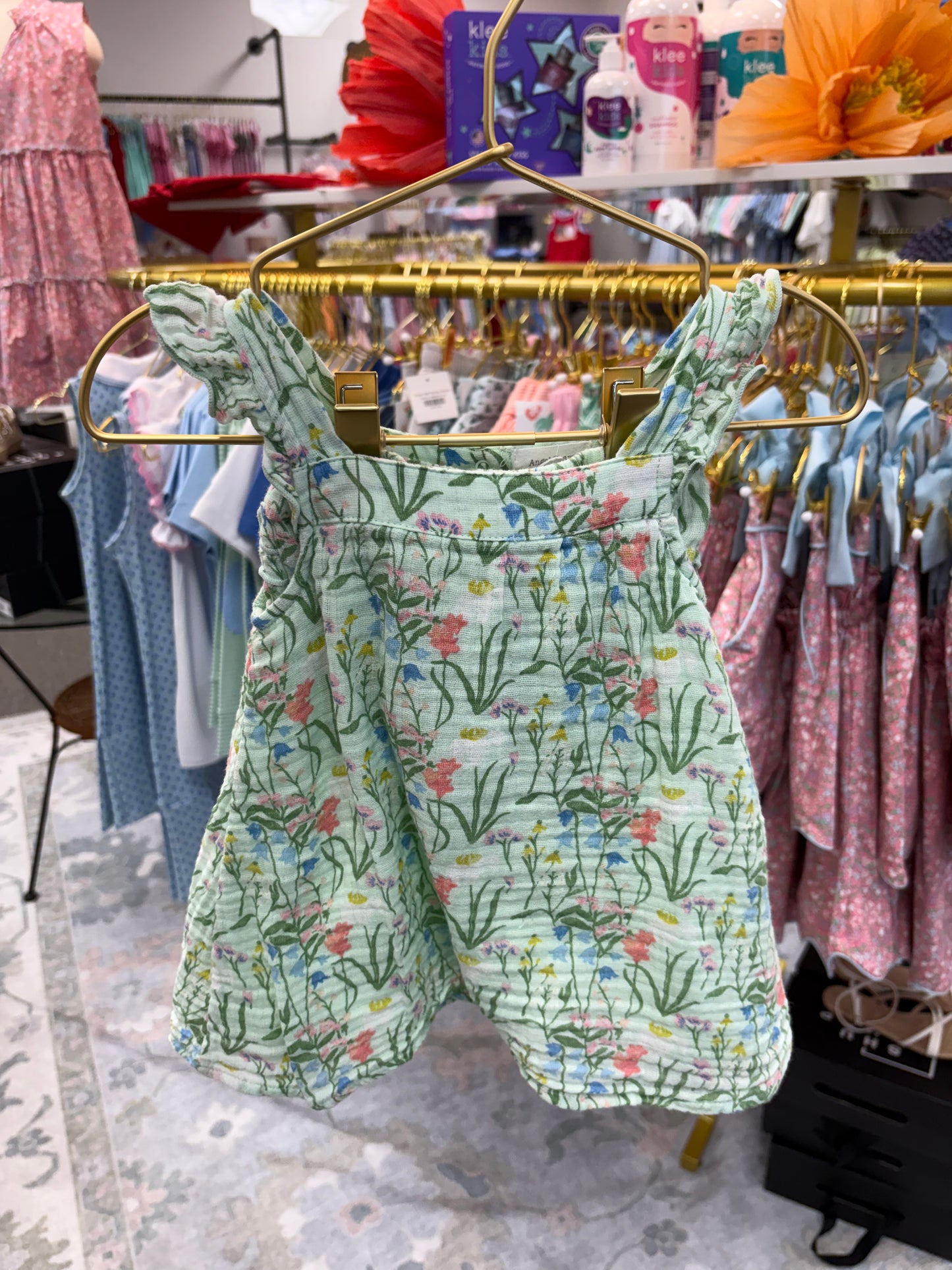 Angel Dear Floral Bloomer Set 6-12M