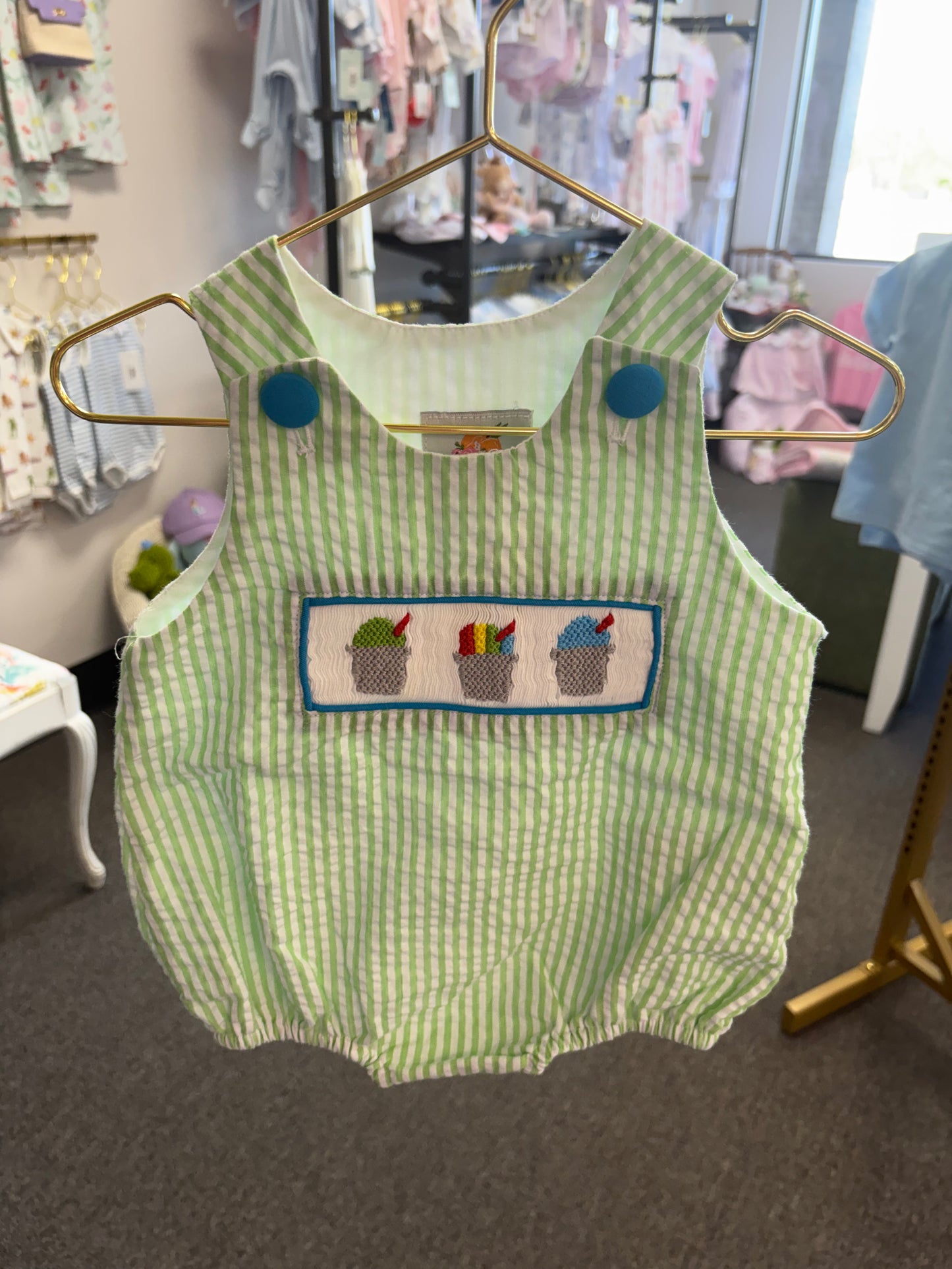 South GA Smocks Snow cone Smocked Bubble 3M