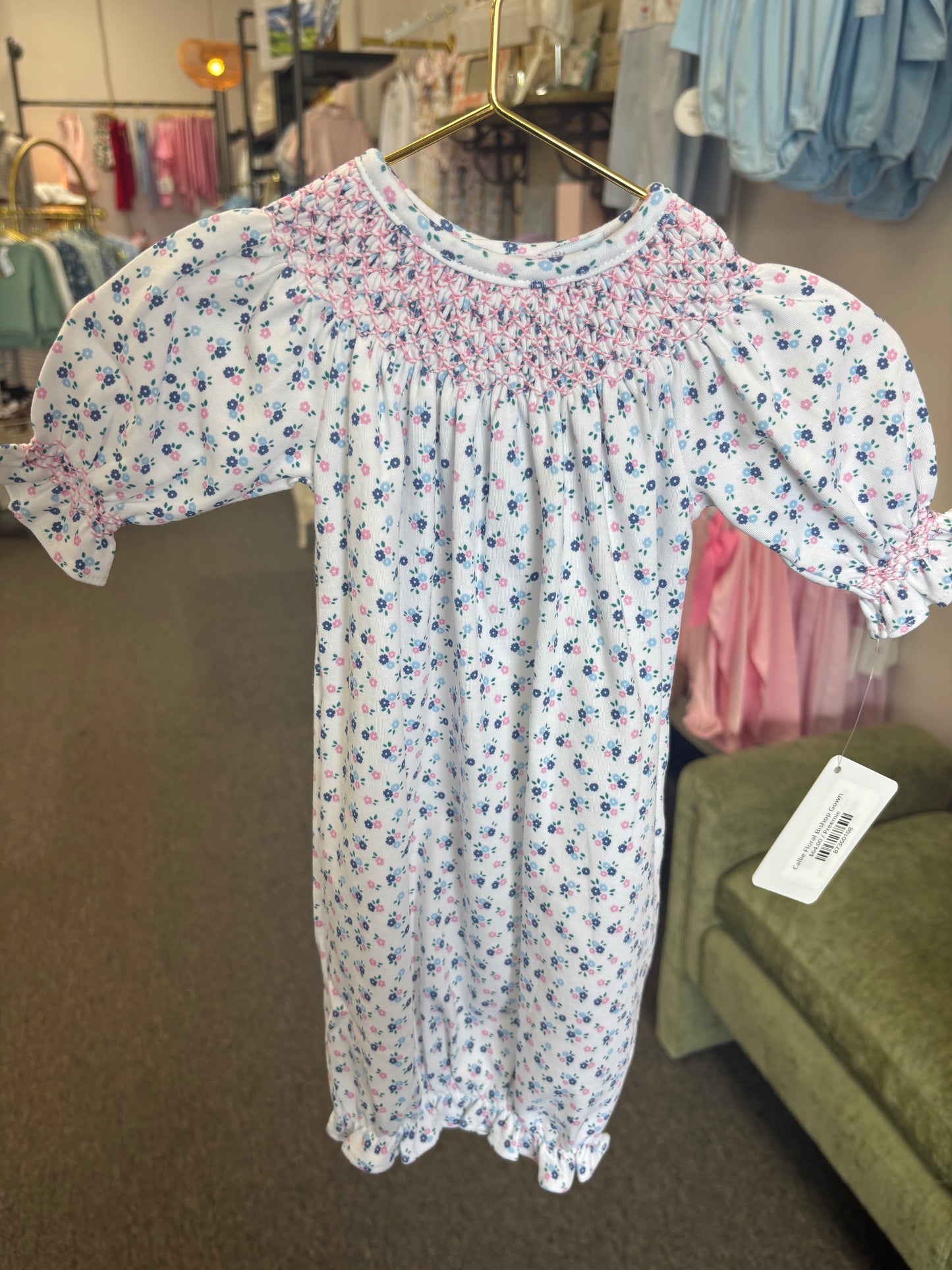 Callie Floral Bishop Gown