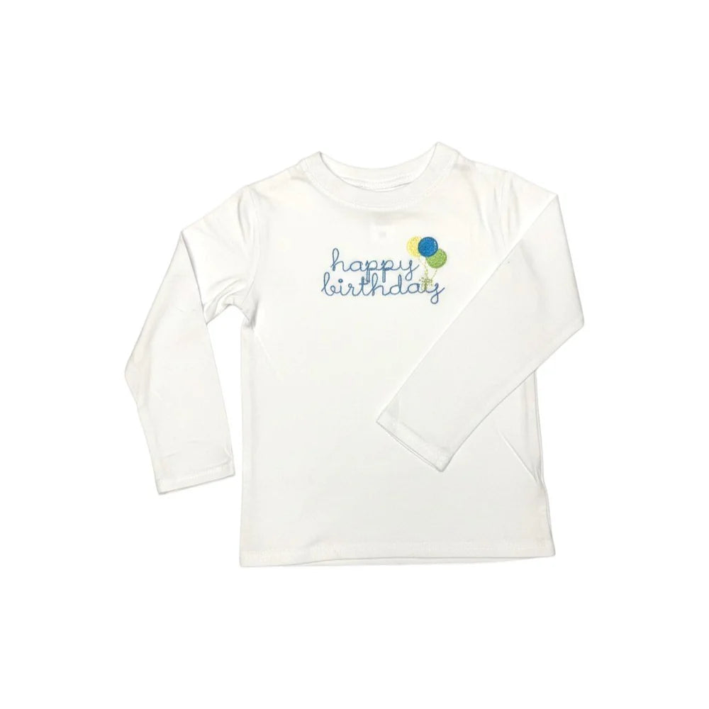 Happy Birthday Long Sleeve Tee (Boy)