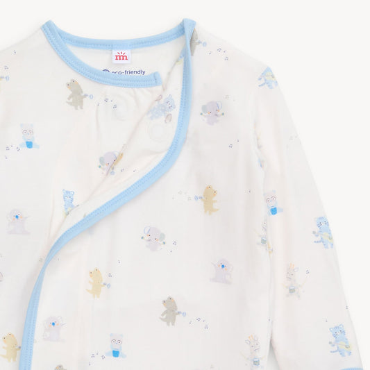 Modal Magnetic Gown + Hat - Blue Baby Beats