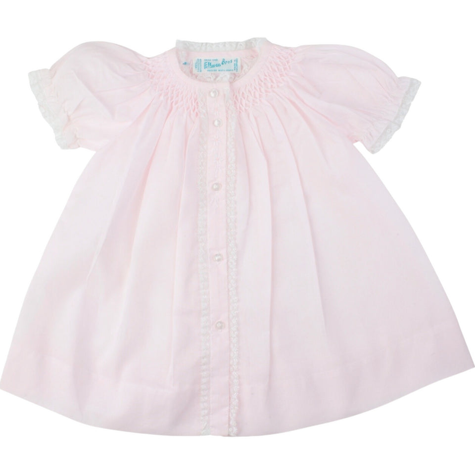 Girls Honeycomb Smocked Yoke Daygown