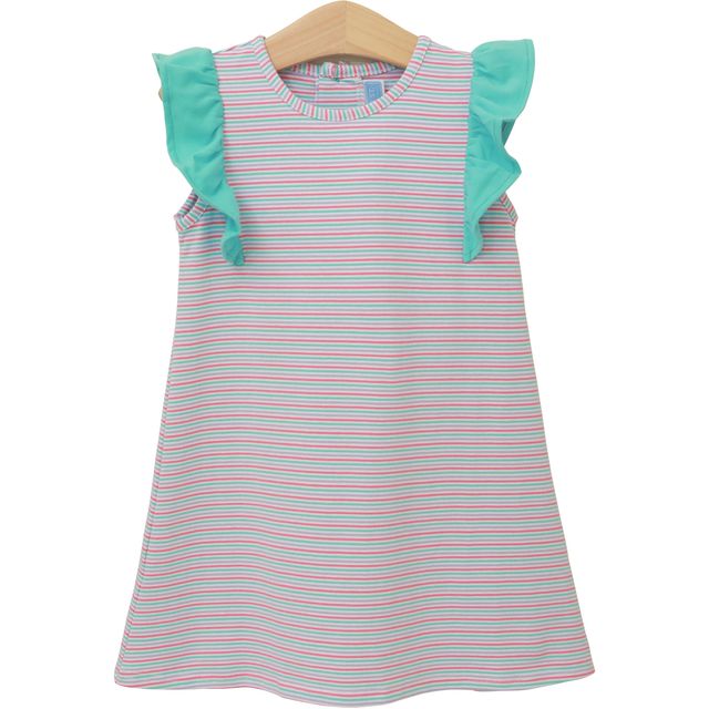 Ruby Dress-Multi Stripe