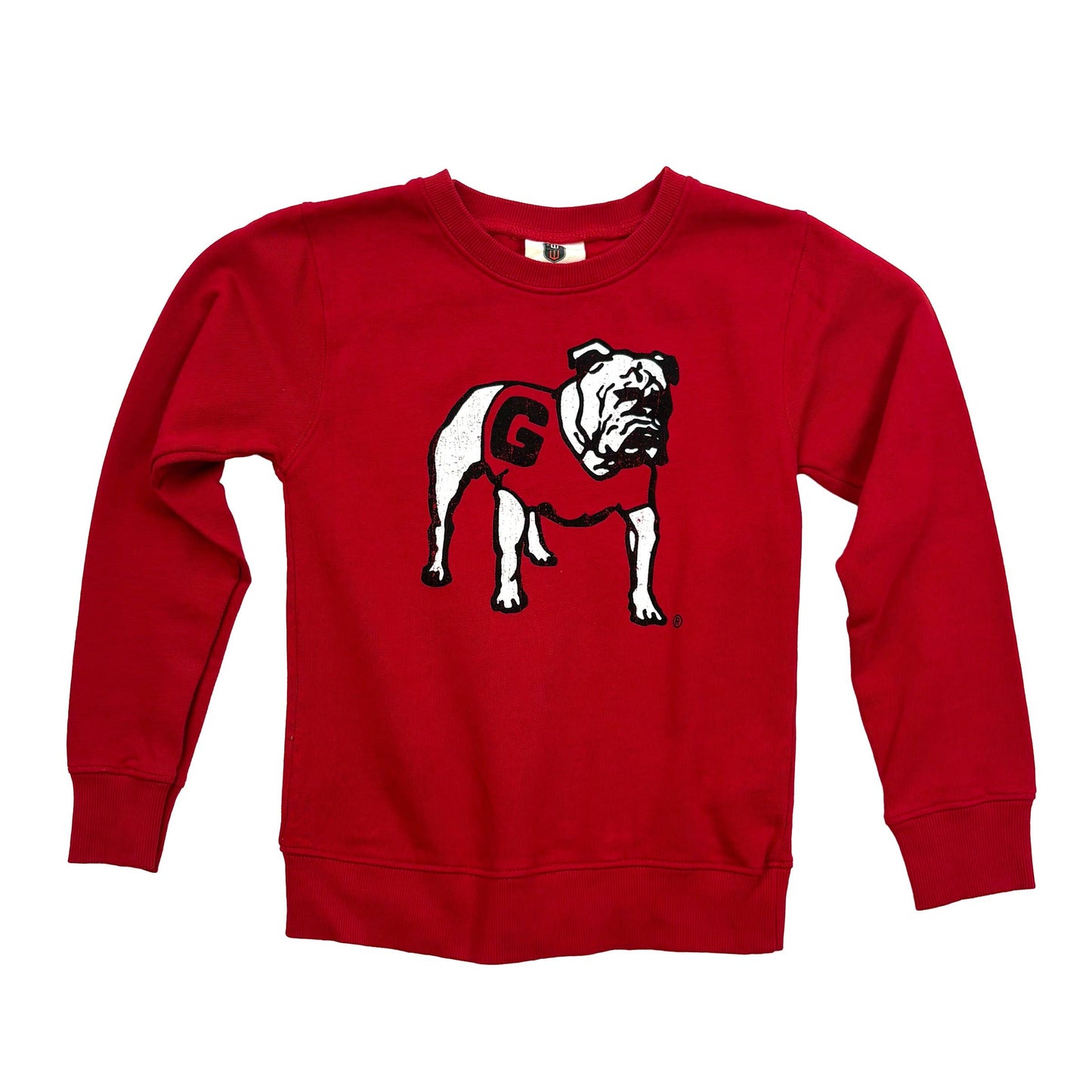 Georgia Bulldogs Youth Fleece Crew