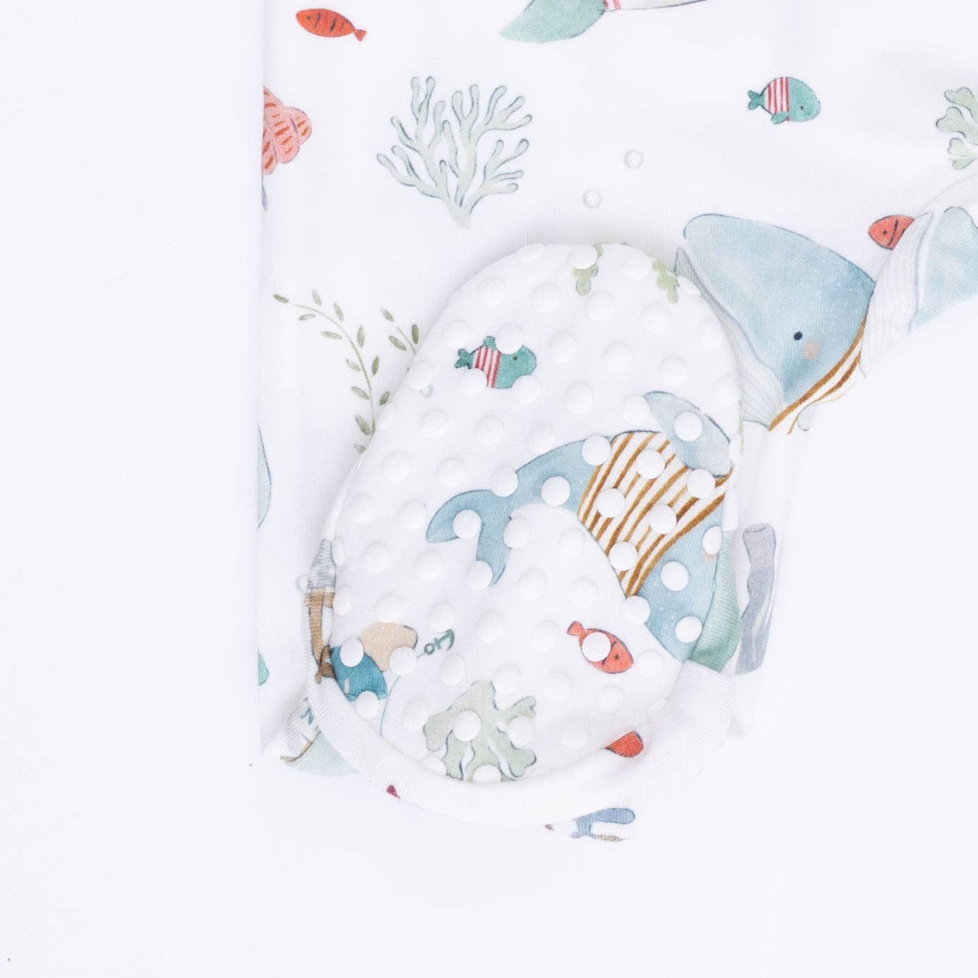Sailor Sea Creatures - 2 Way Zipper Footie