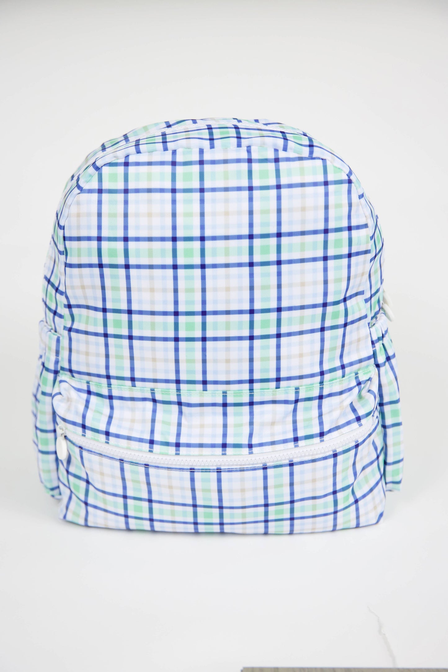 The Jack Navy/Green Plaid Mini Backpack