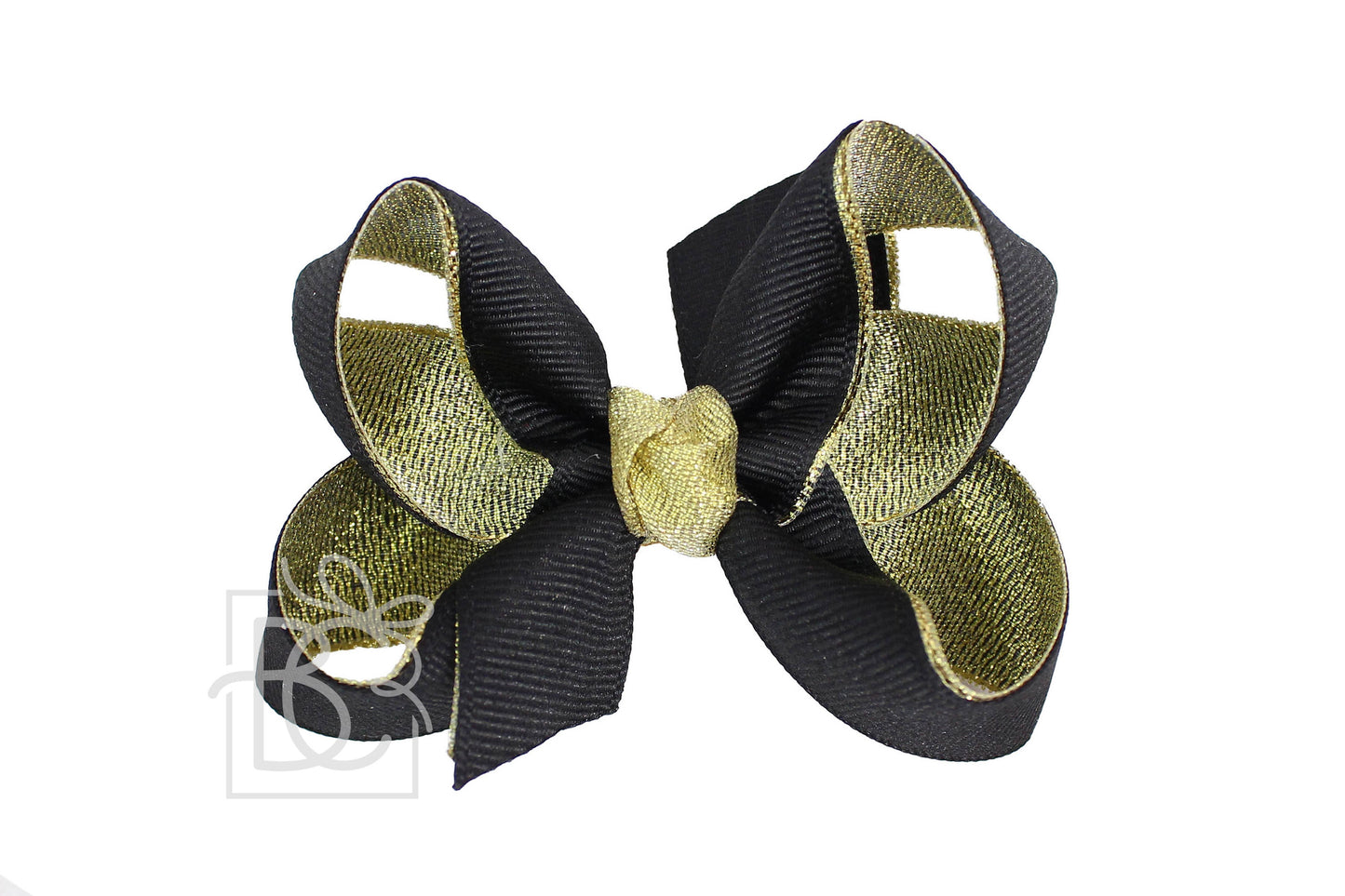 Layered Grosgrain Bow: 5.5" Huge