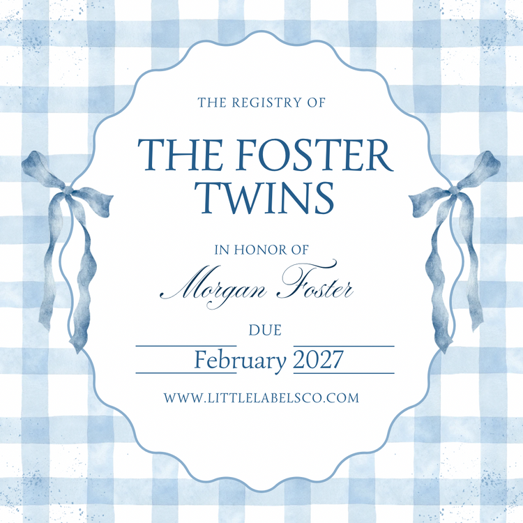 Morgan Foster's Baby Registry