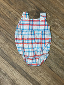 Sweet Bay Red White Blue Bamboo Bubble 6-12m