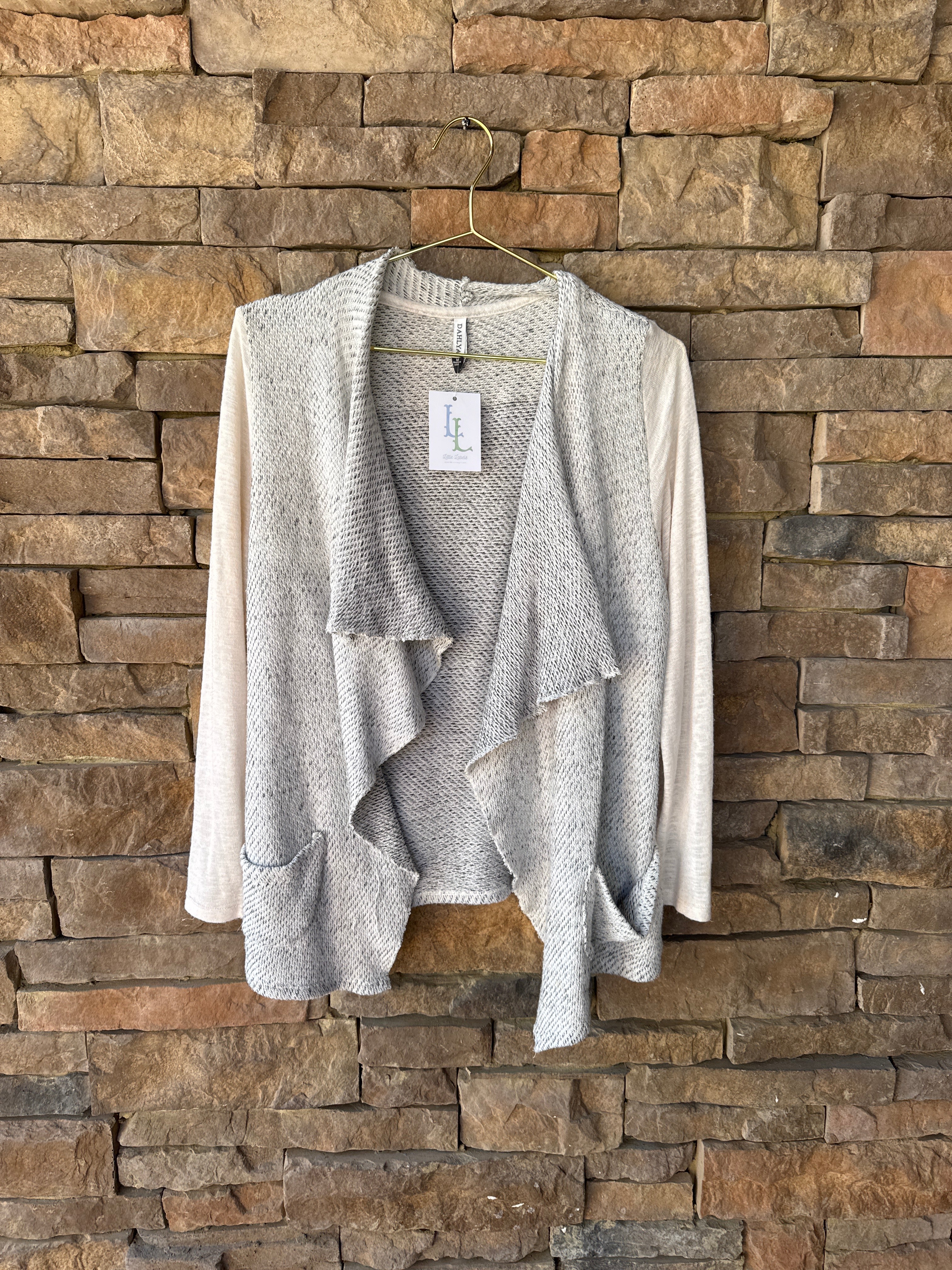 DAHYLA Grey Cardigan M
