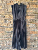 Aiyana Della Plunge Neck Short Sleeve Maxi 12