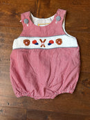 Babeeni Baseball Smocked Bubble 9m
