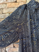 Paani Metallic Black Maxi M