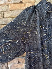 Paani Metallic Black Maxi M