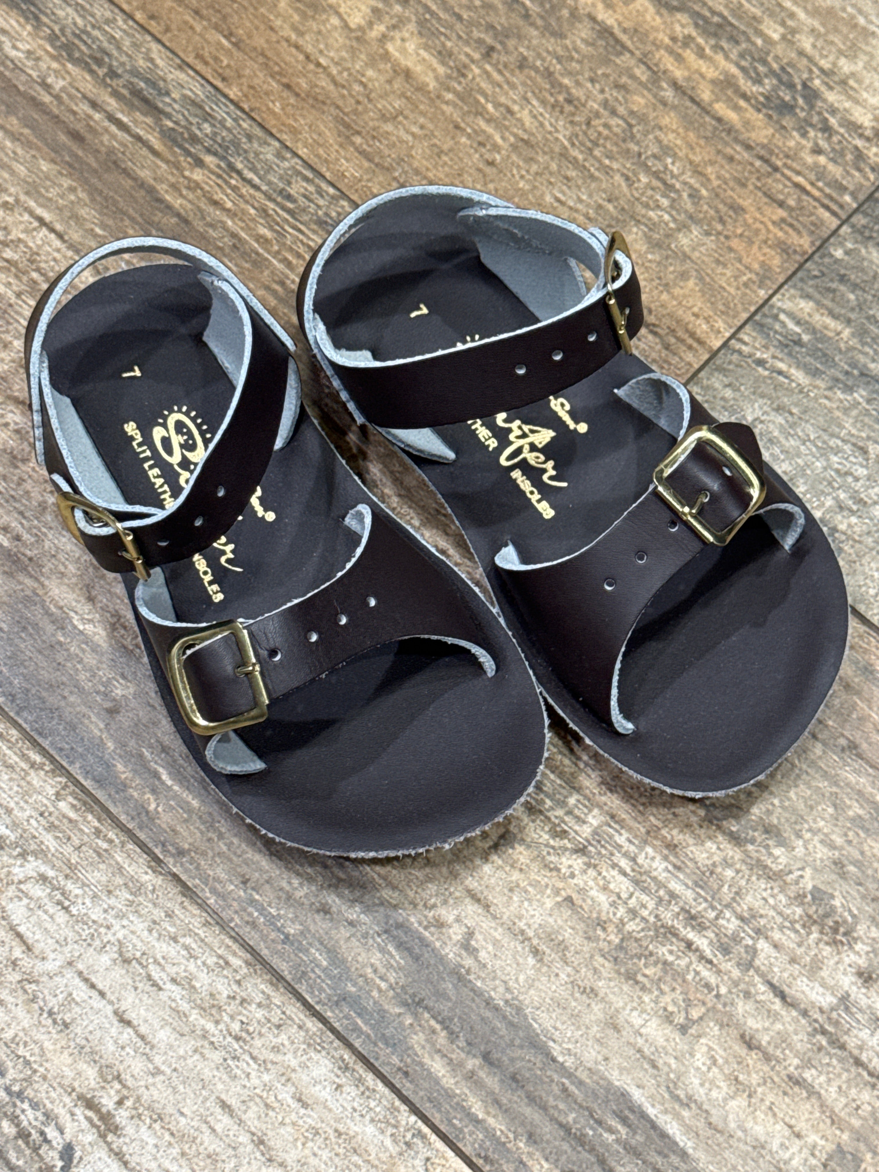 Sun San Mocha Brown Sandals c7