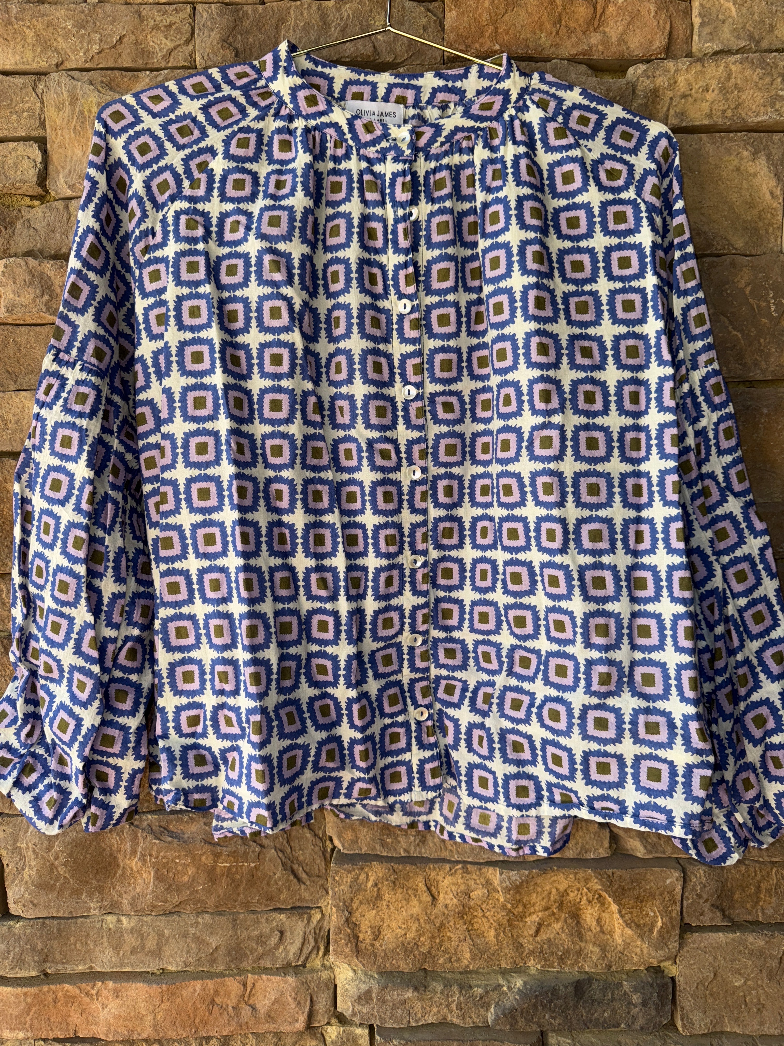 Olivia James the Label Square Top S