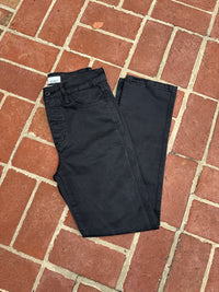 Vervet Black Denim Slim Leg 26