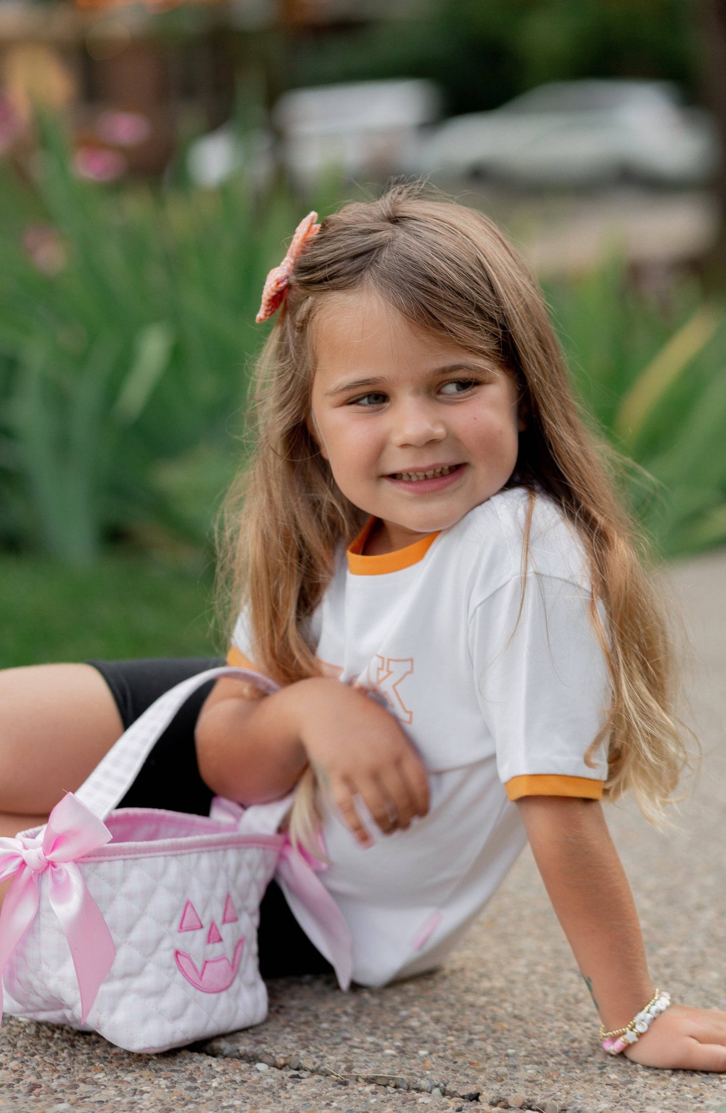 Petite Pumpkin Tote: Pink