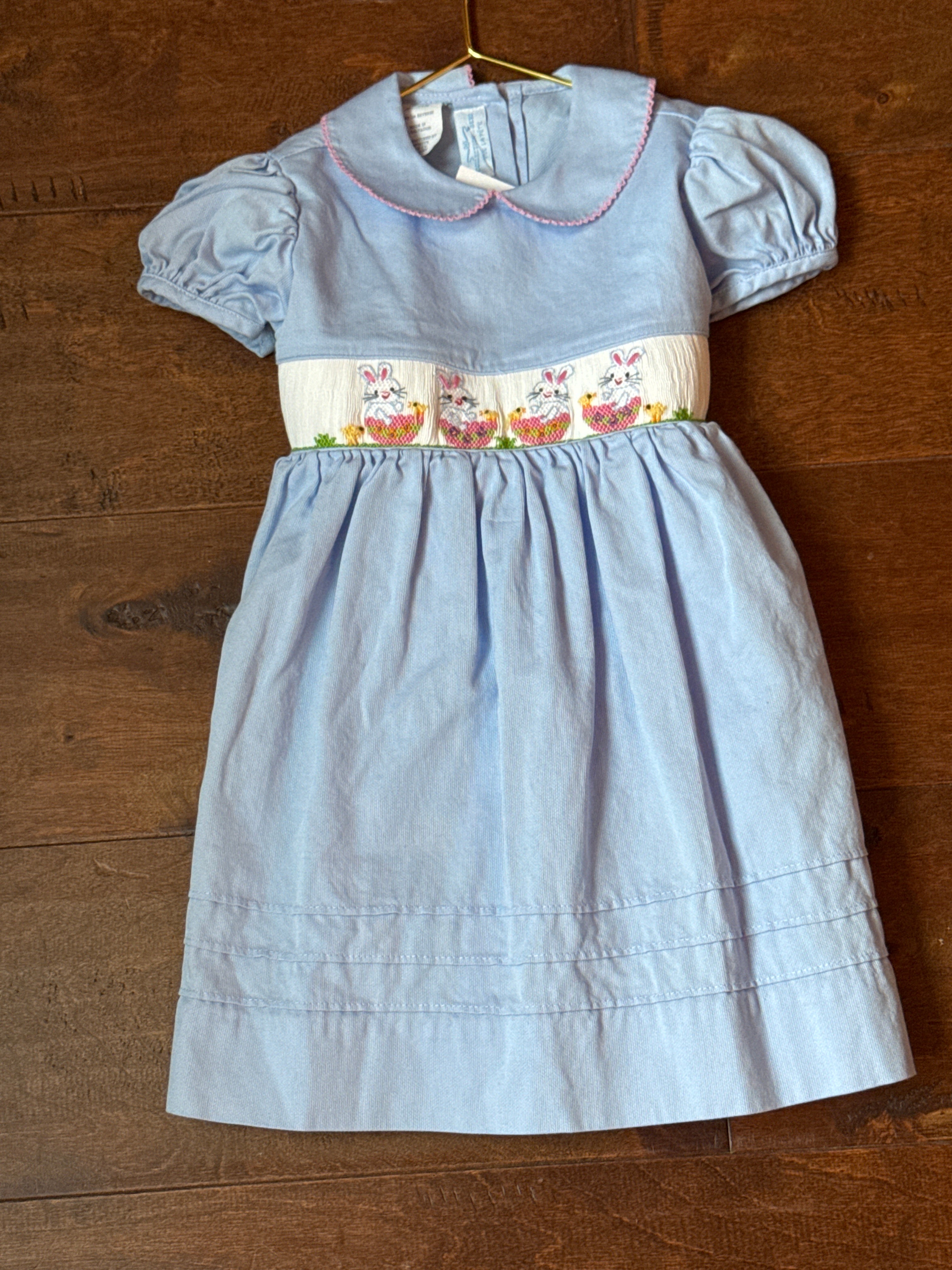 Vive La Fete Easter Smock 3T
