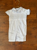 Zuccini Smocked Shortall 9M