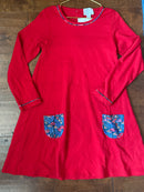 The Proper Peony Floral Pocket Swing Dress 8Y